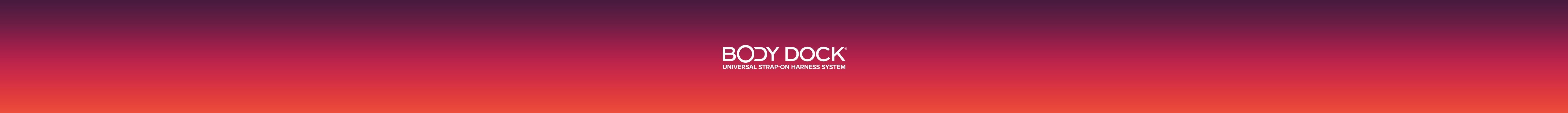 Body Dock logo on a violet to orange gradient background.
