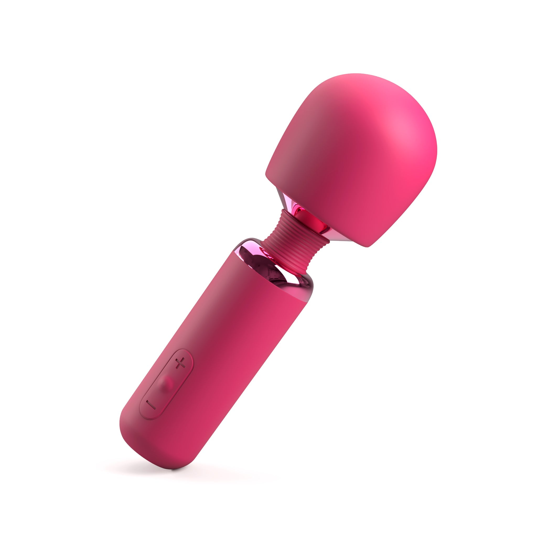 The JIMMYJANE® Exona™ Electric Massager features a rounded head, control buttons, and multiple vibration modes, shown isolated on a white background.