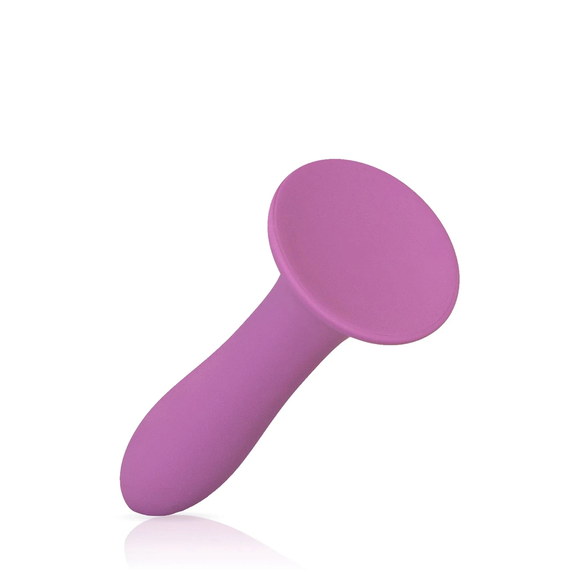 The JIMMYJANE® Canta™ 7-inch is a purple silicone butt plug with a flared base, shown on a white background. This waterproof toy is designed for safe and comfortable play.