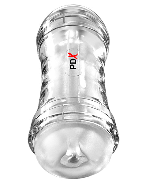 Wet Pussies Super Flip-A-Pussy Over Self-Lubricating Dual-Ended Stroker - Frosted