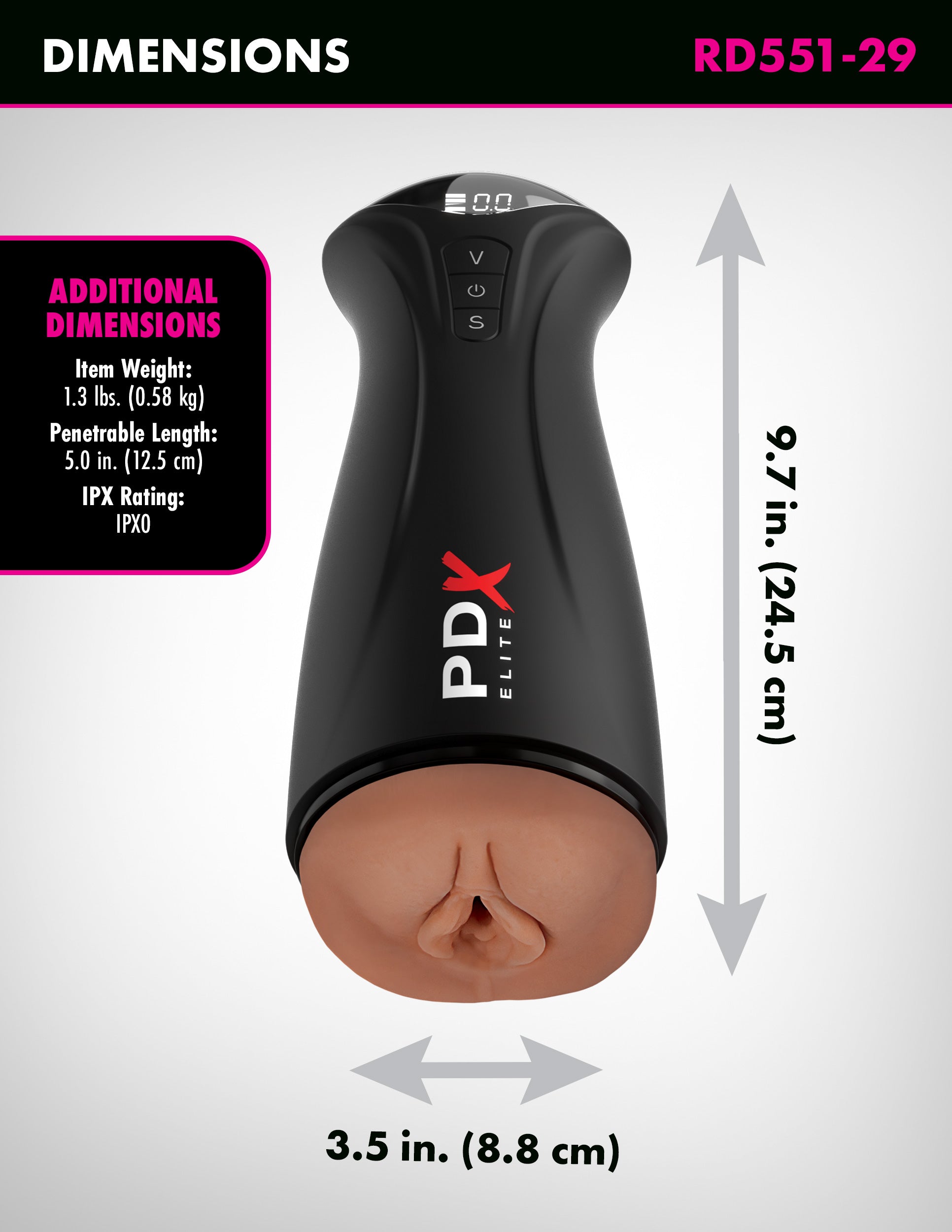 Fuck-gasm Masturbator - Tan