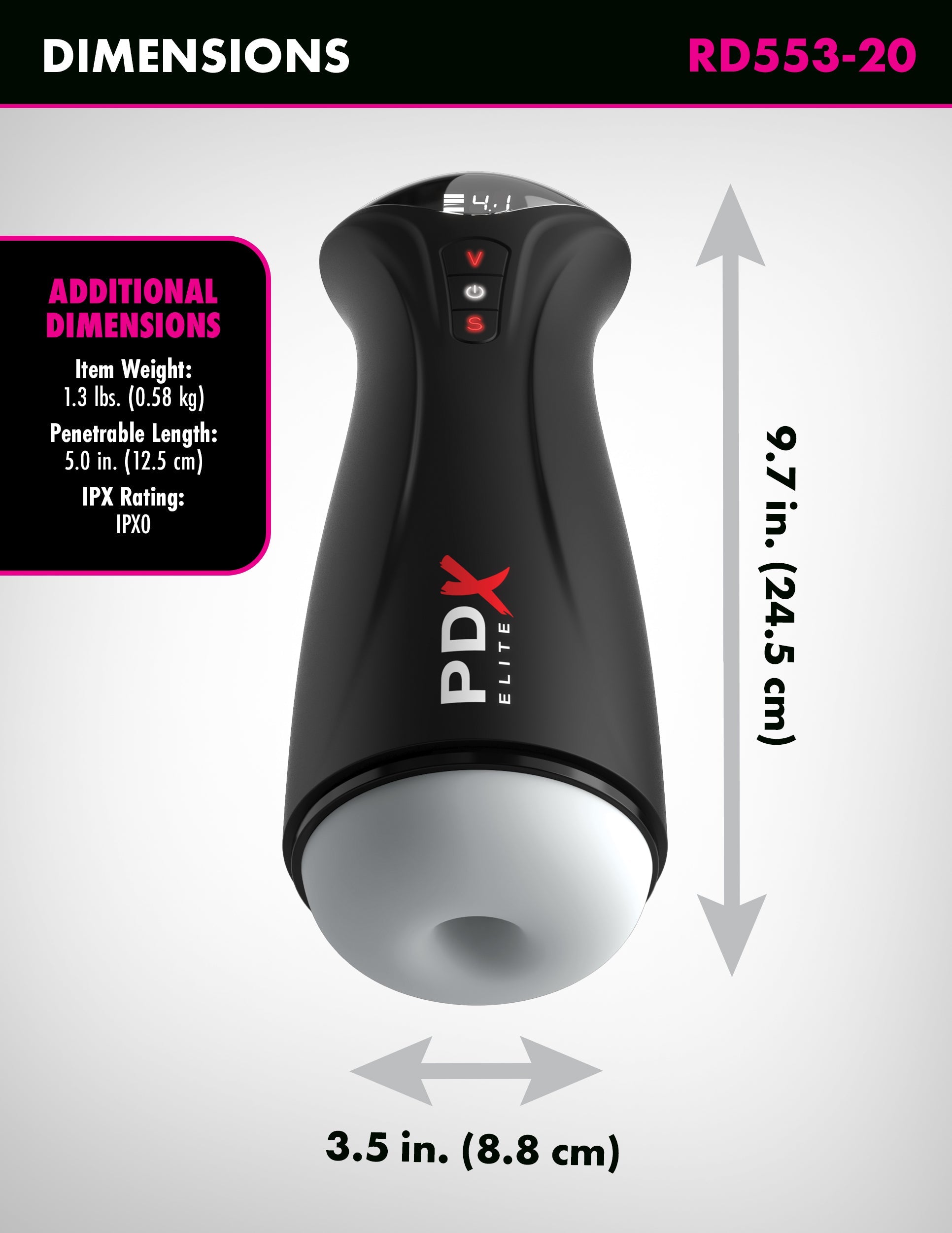 Fap-gasm Masturbator - Clear