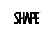 Black 'SHAPE' logo on a white background