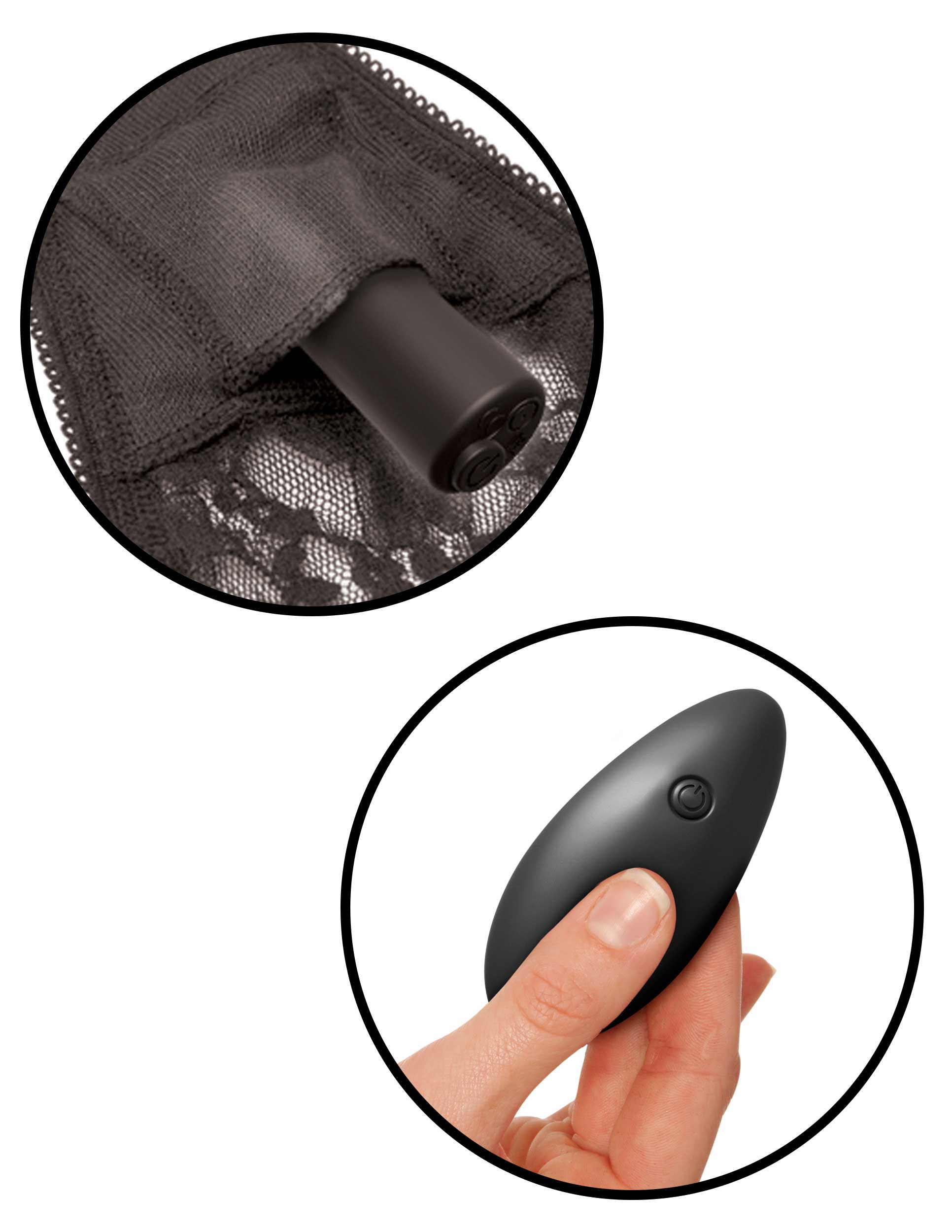 Fetish Fantasy Series Limited Edition - Remote Control Vibrating Panties Plus Size