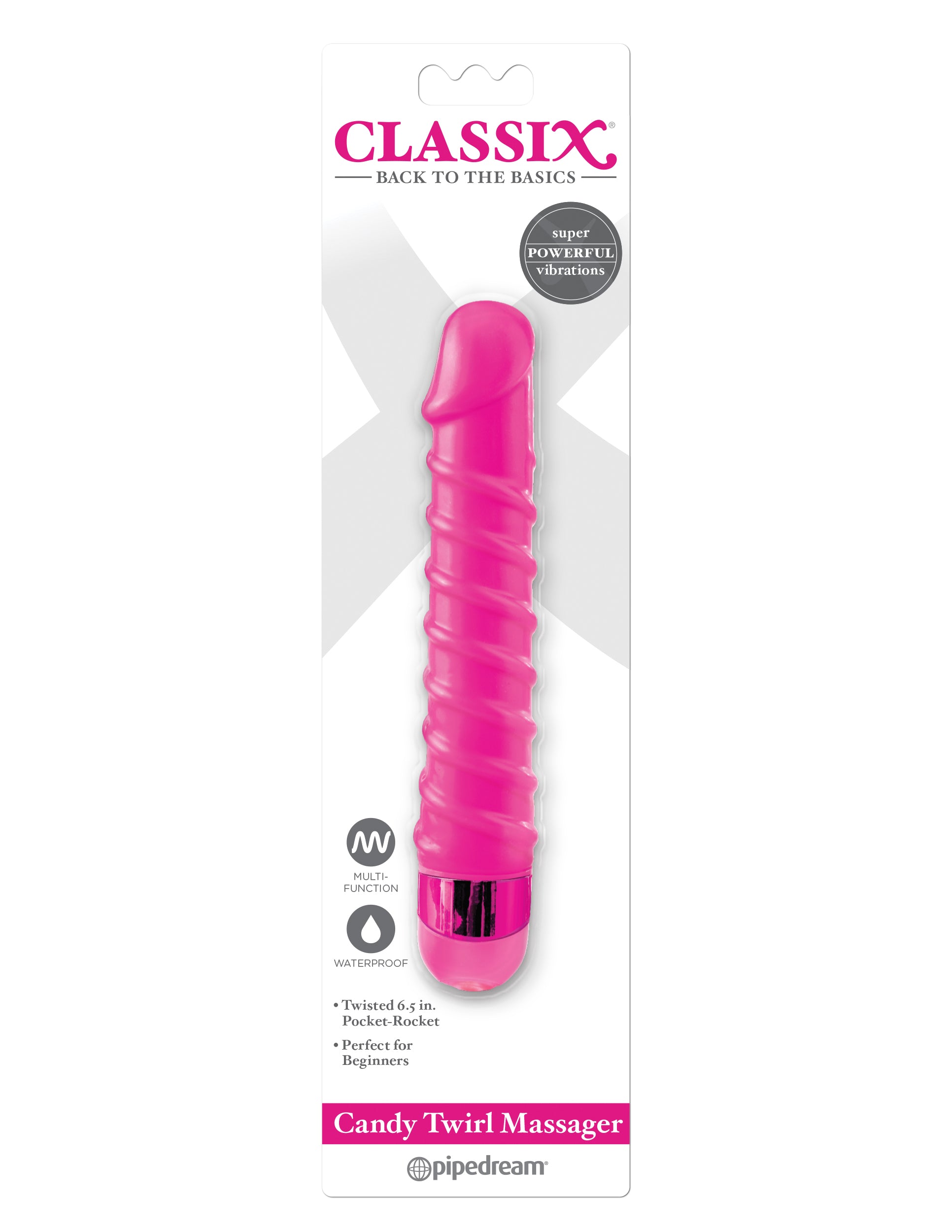 Classix - Candy Twirl Massager
