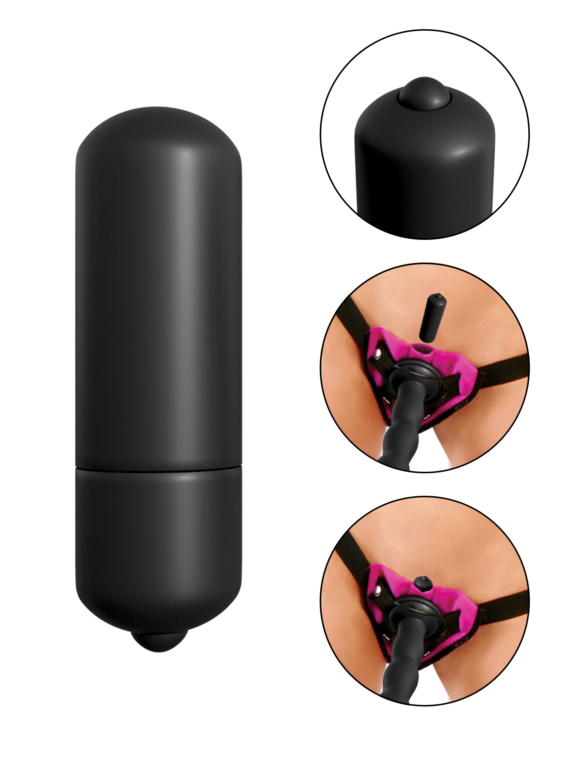 Fetish Fantasy Series - Vibrating Strap-On Set