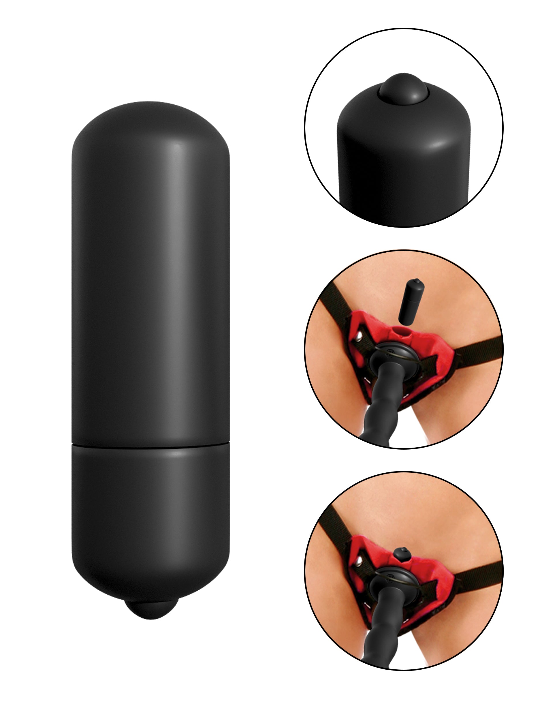 Fetish Fantasy Series - Vibrating Strap-On Set