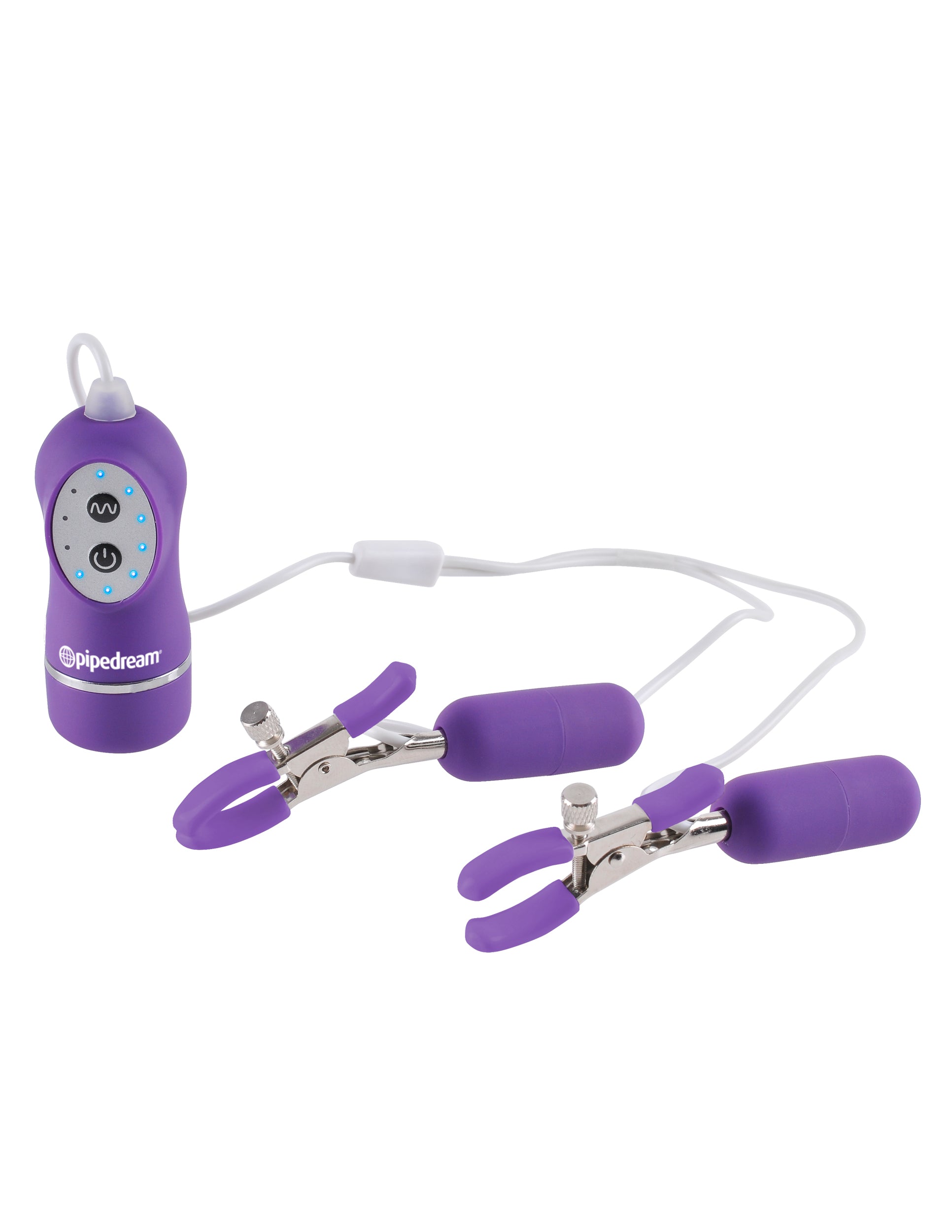 Fetish Fantasy Series - 10 Function Vibrating Nipple Clamps