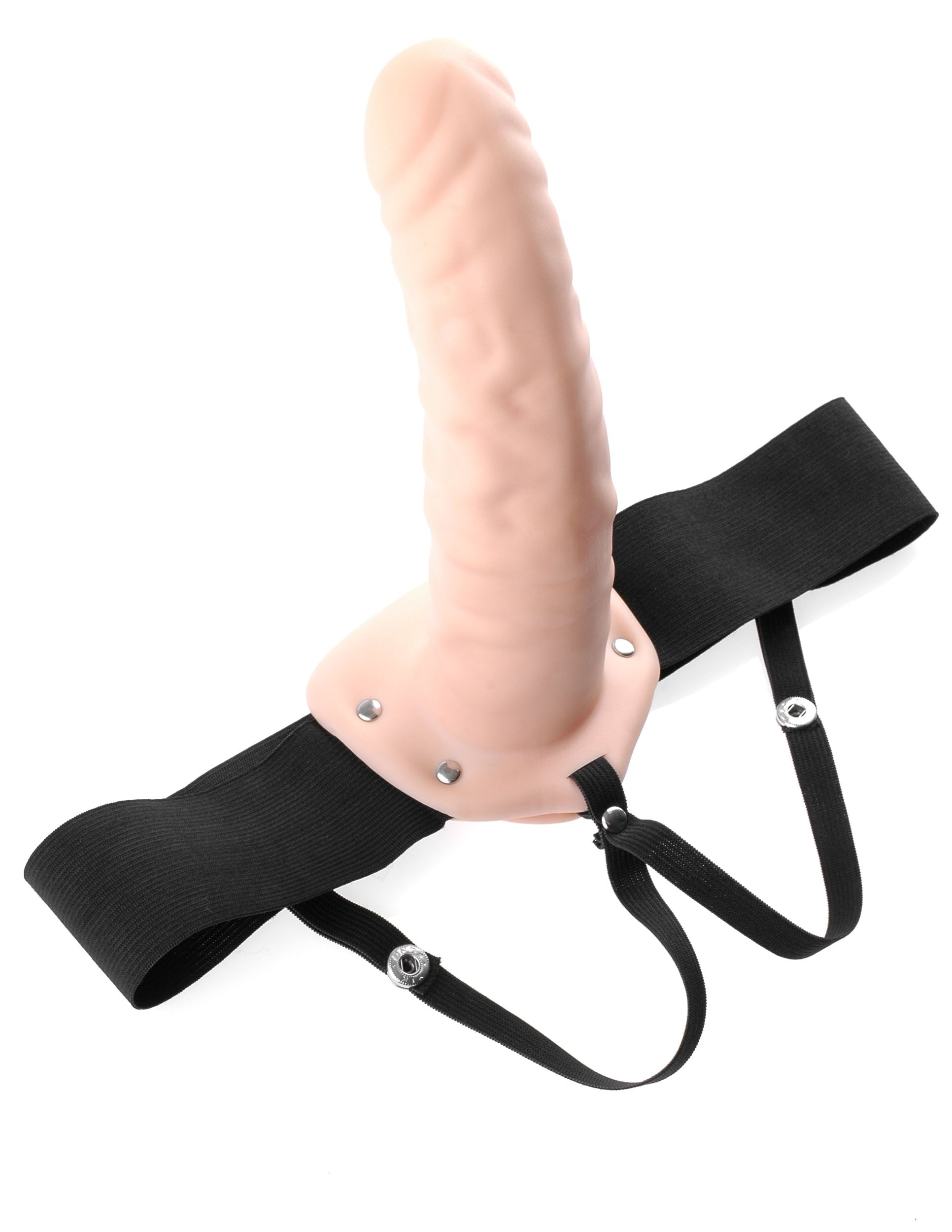 8" Hollow Strap-On