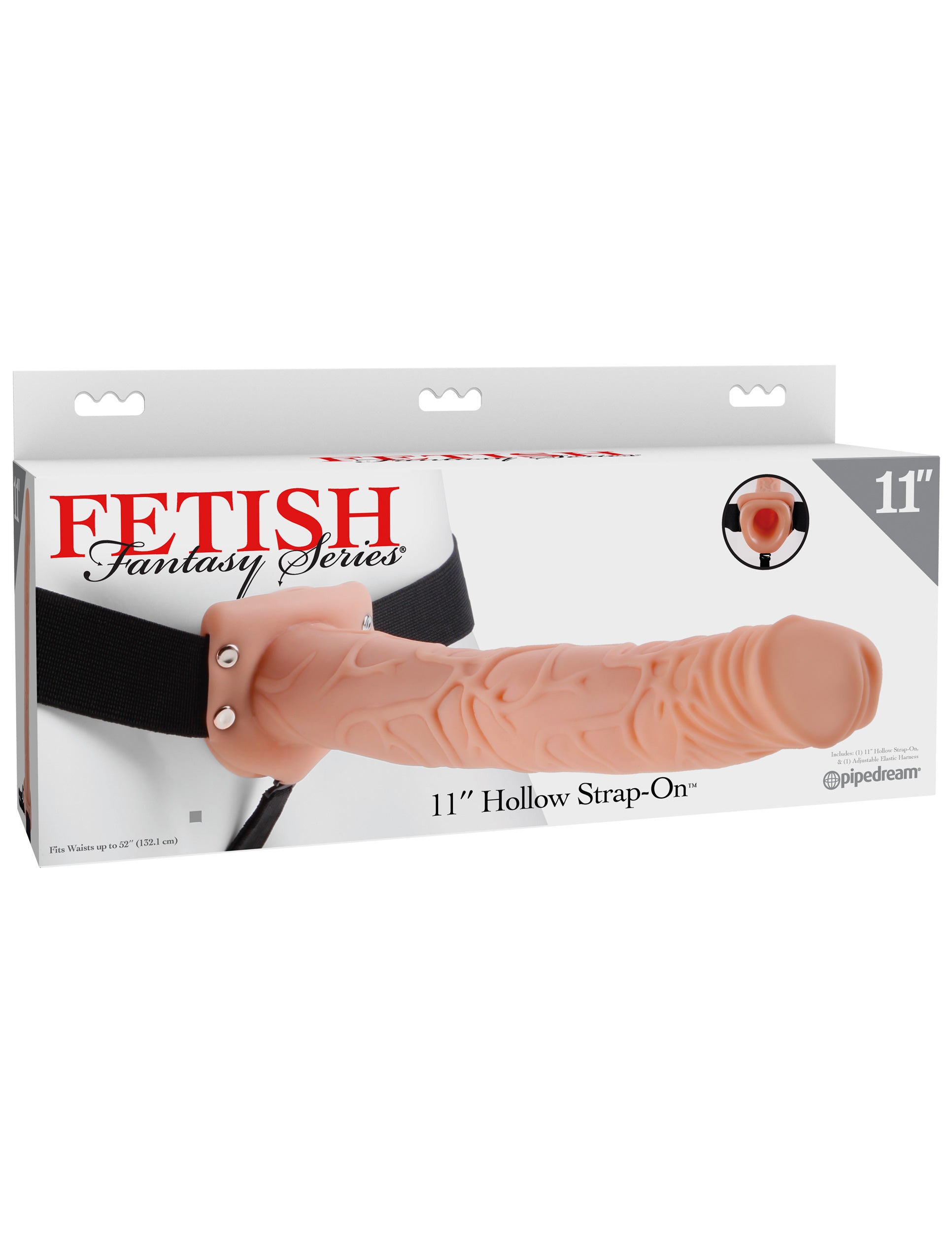 Fetish Fantasy Series - 11" Hollow Strap-On