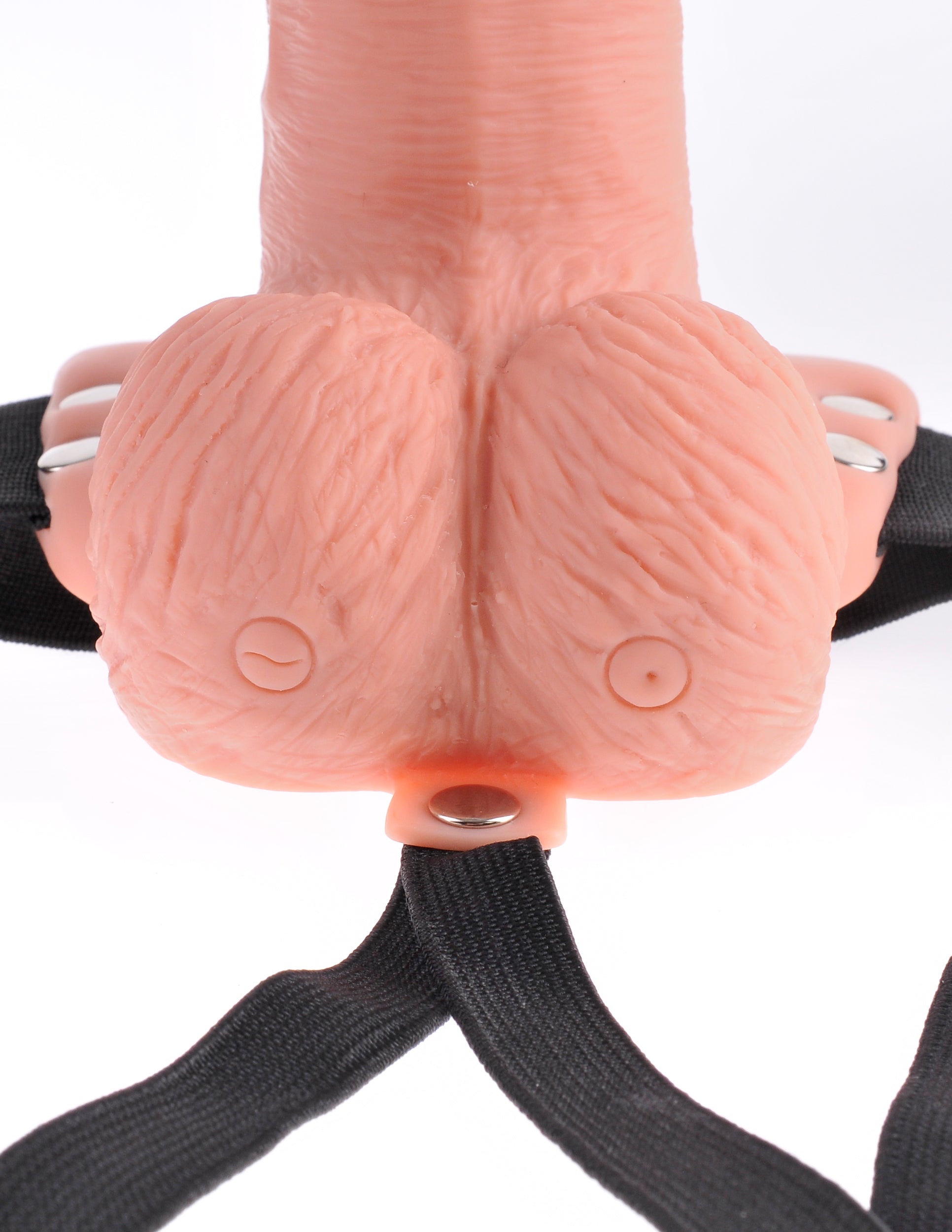 6" Hollow Strap-On with Remote