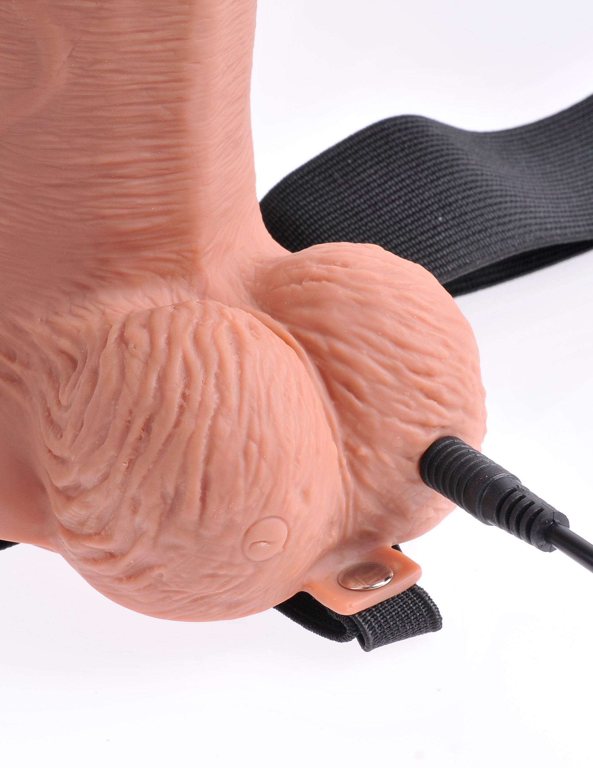 10" Hollow Strap-On with Remote