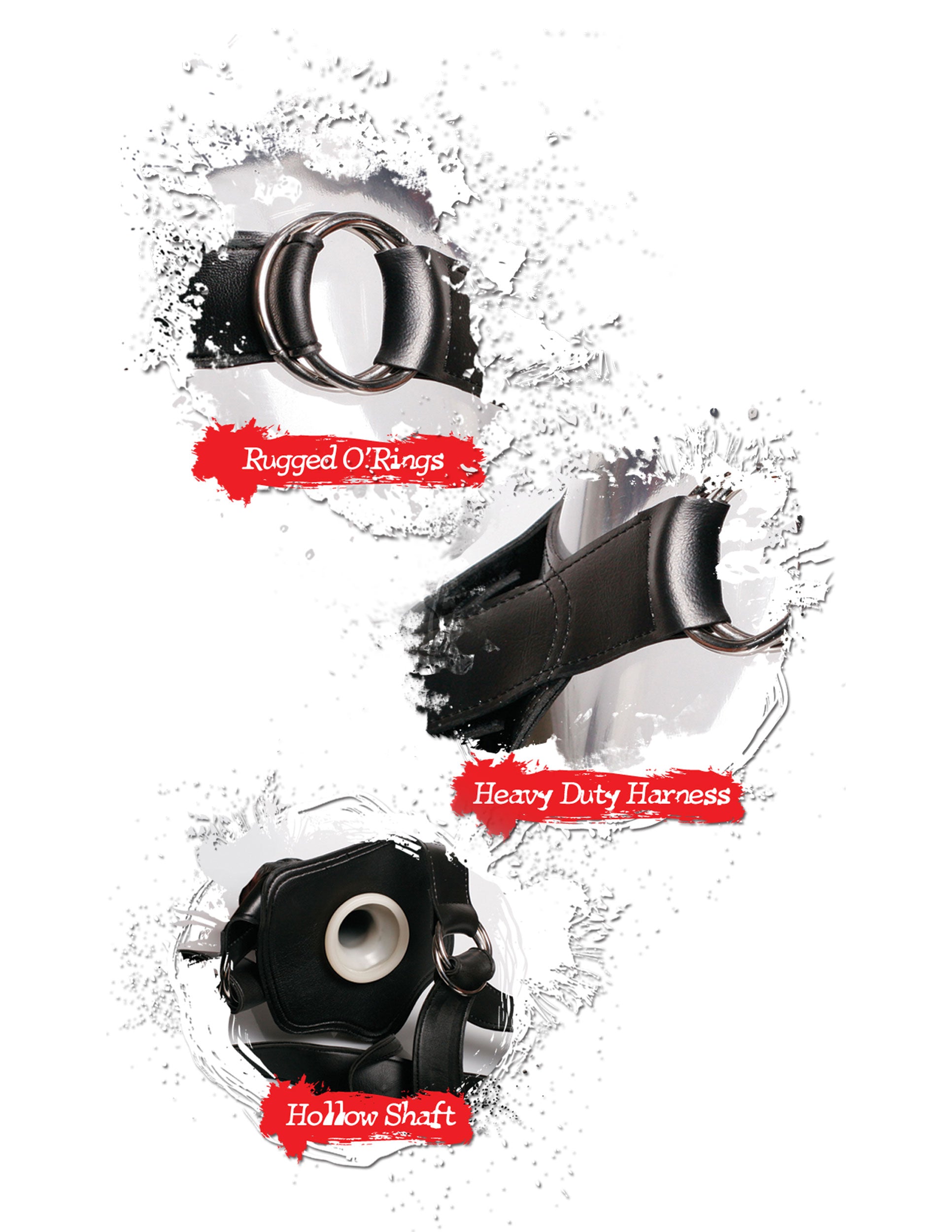 Fetish Fantasy Extreme - Hollow 12" Strap-On