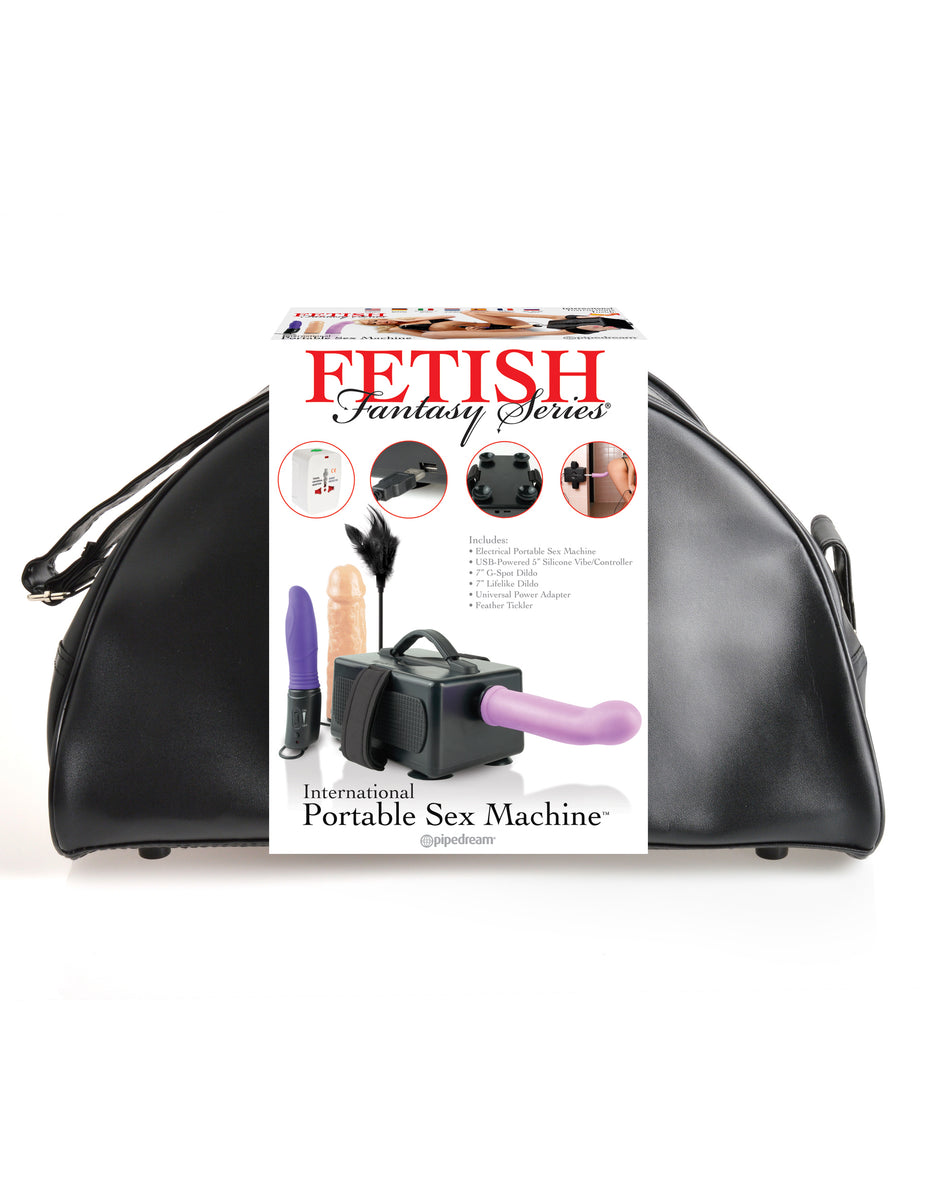 Fetish Fantasy Series Portable Sex Machine - Black/Light/Purple – Pipedream  Products