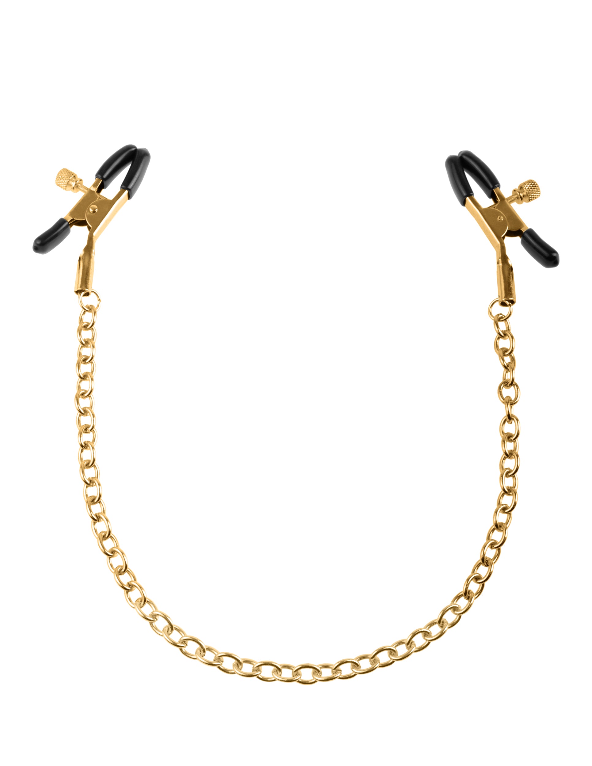 Fetish Fantasy Gold - Chain Nipple Clamps