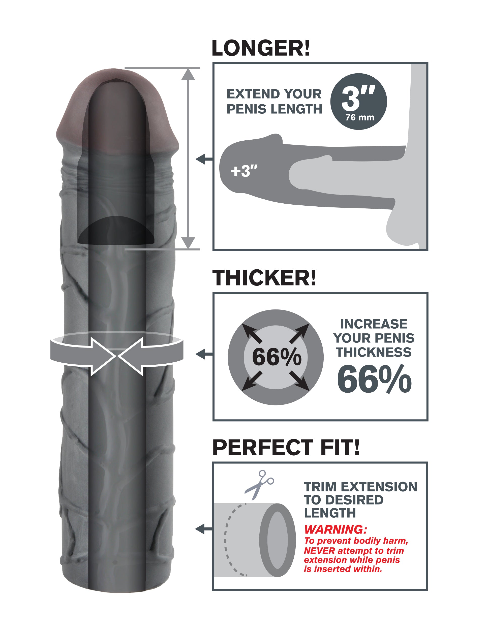 Fantasy X-Tensions - Mega 3" Extension