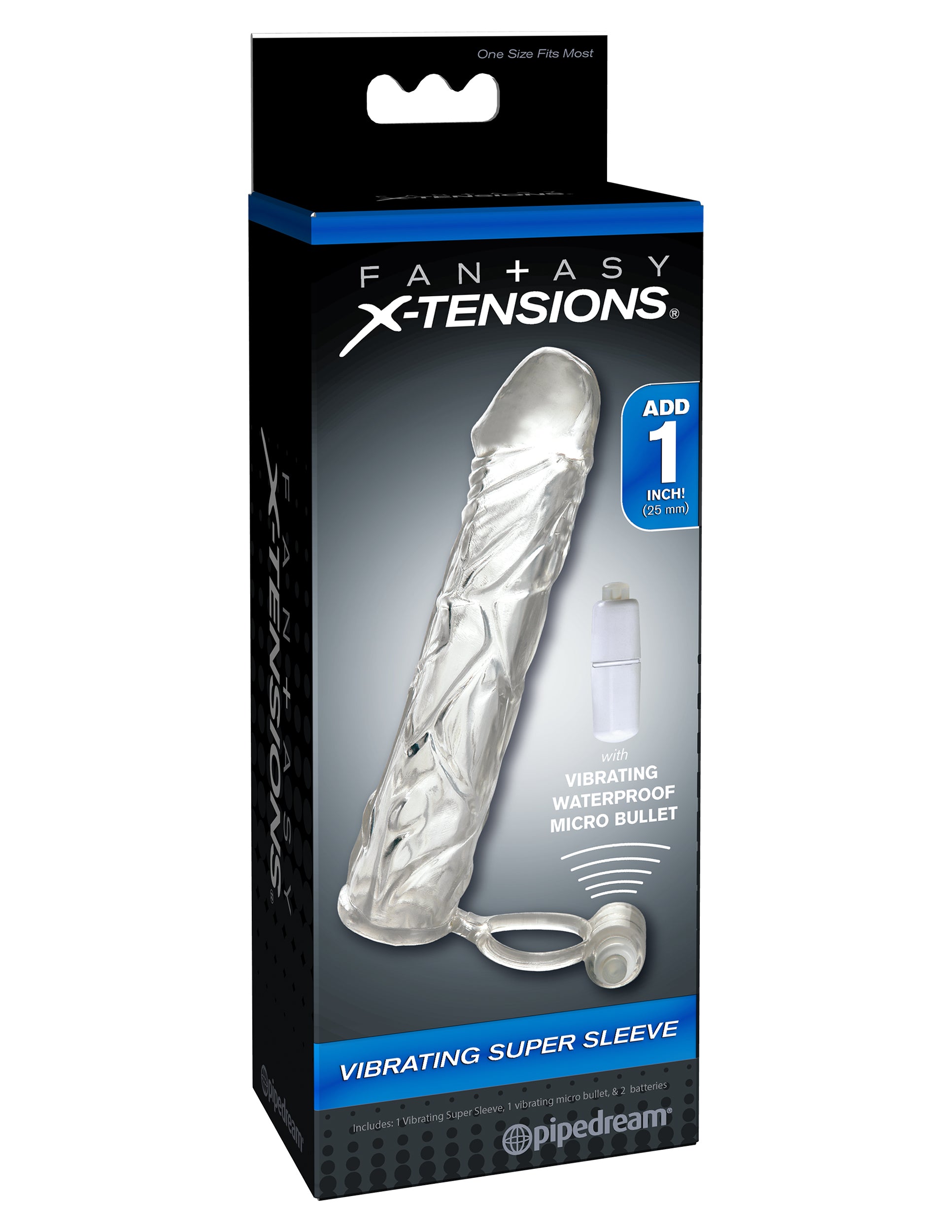 Fantasy X-Tensions - Vibrating Super Sleeve