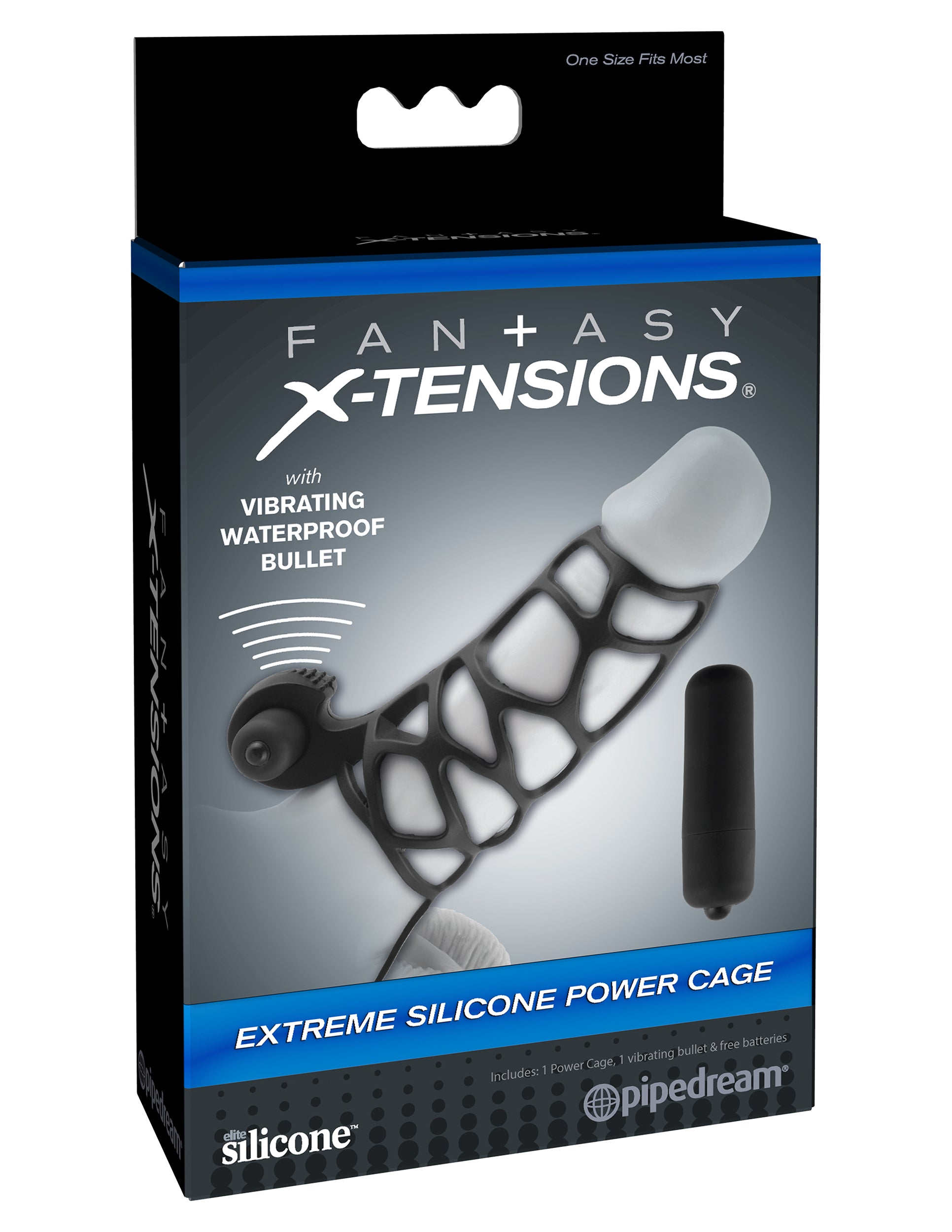 Fantasy X-Tensions - Extreme Silicone Power Cage