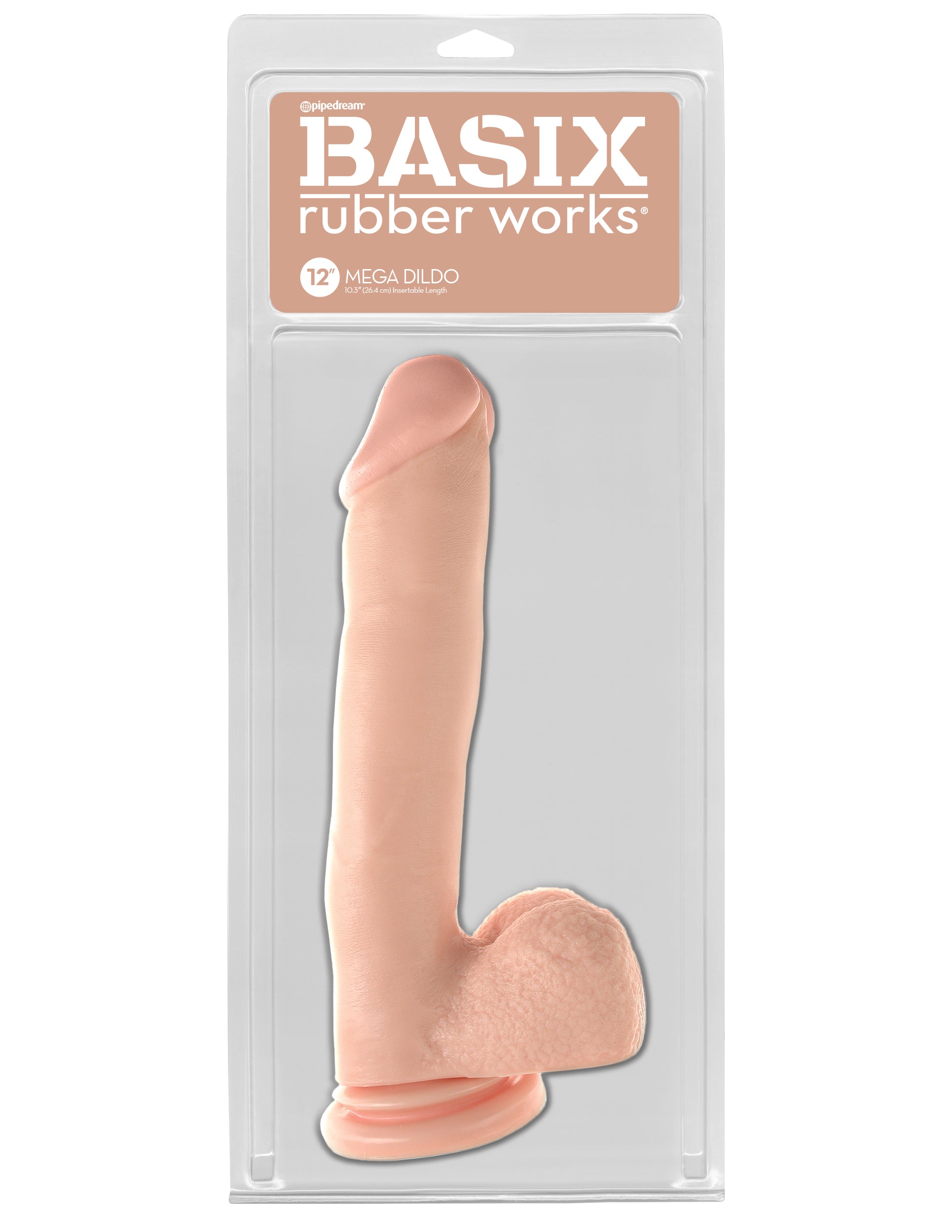 Basix - 12" Mega Dildo