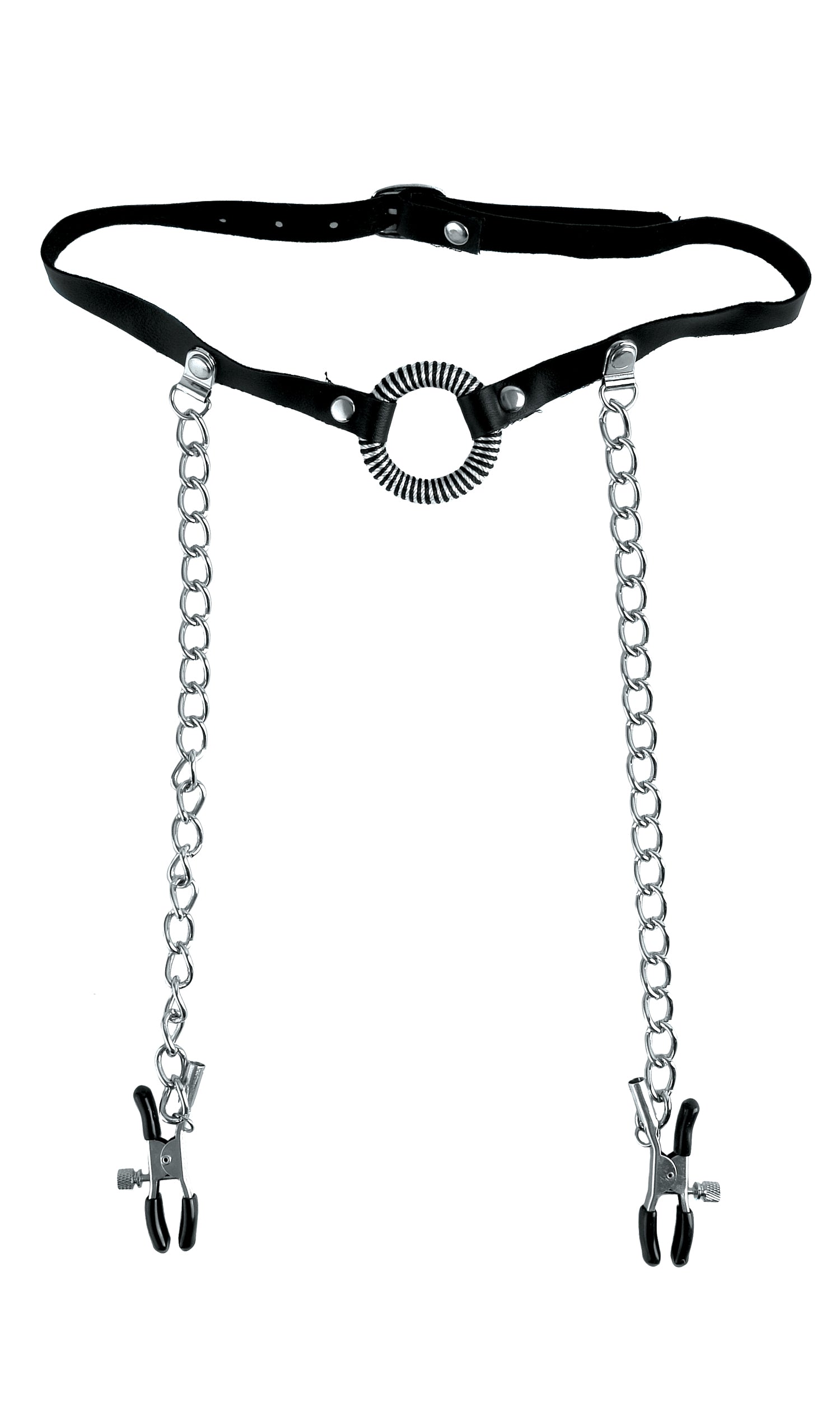 Fetish Fantasy Series Limited Edition - O-Ring Gag & Nipple Clamps