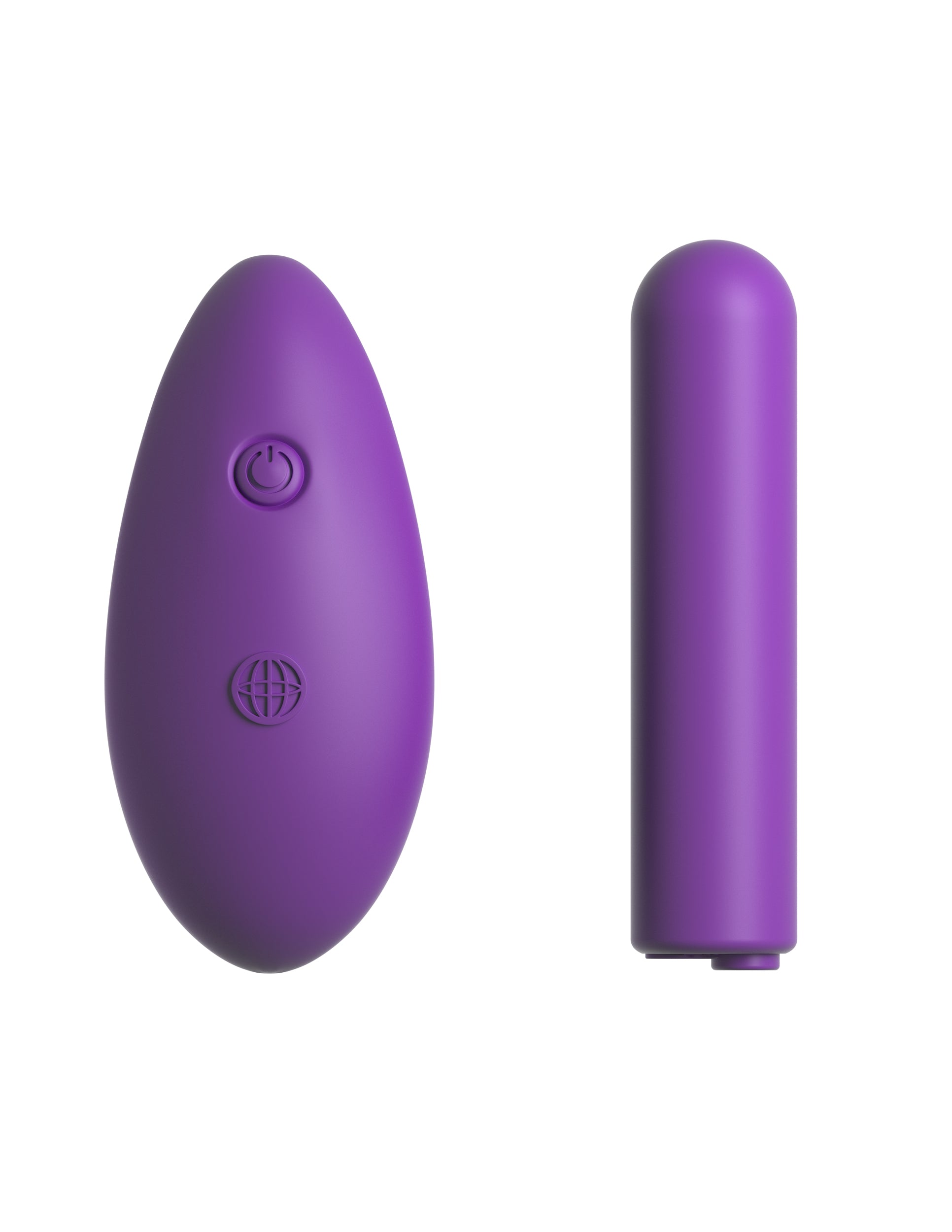 Fantasy For Her Rechargeable Remote Control Bullet - Purple Pipedream Products Fantasy For Her Rechargeable Remote Control Bullet - Purple Pipedream Products