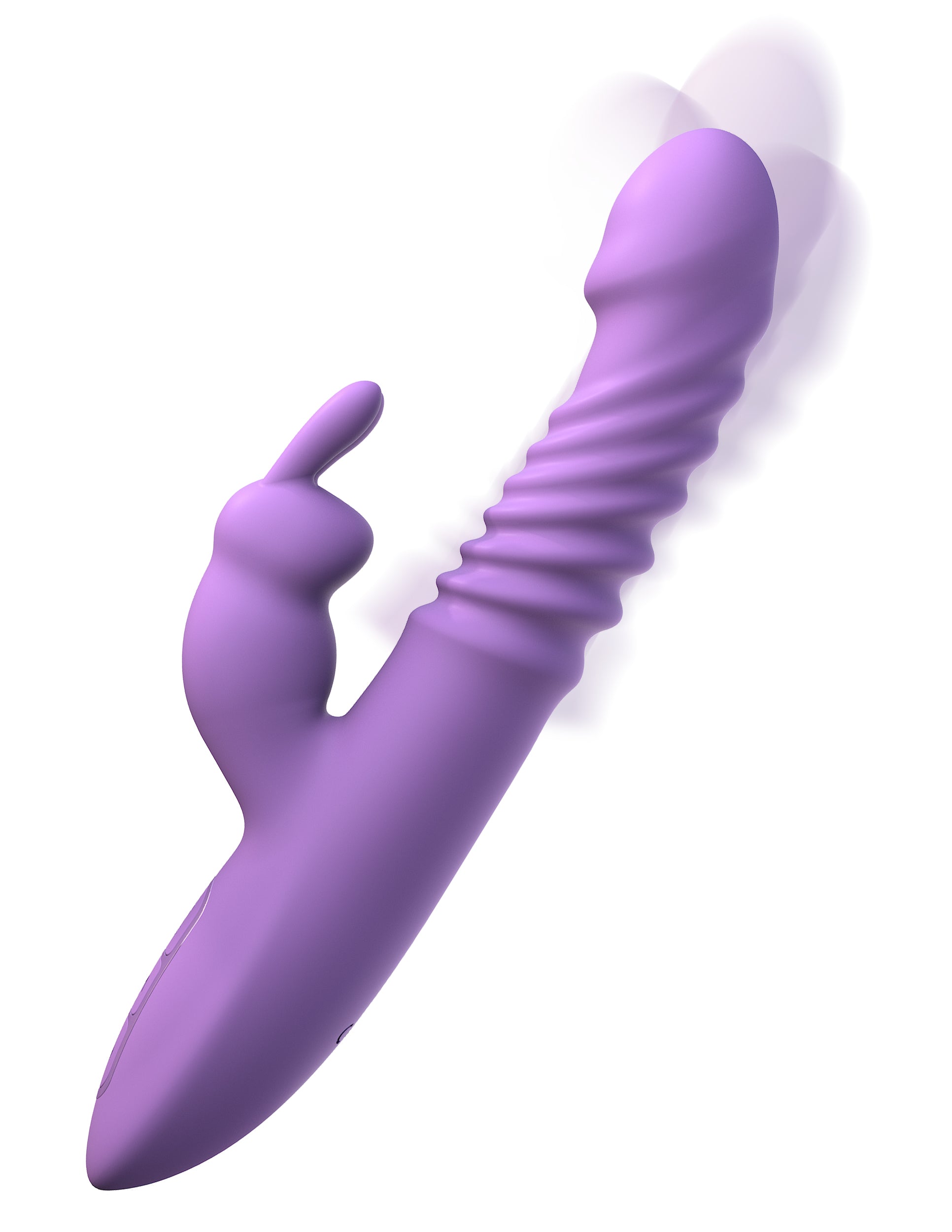 Her Thrusting Silicone Rabbit