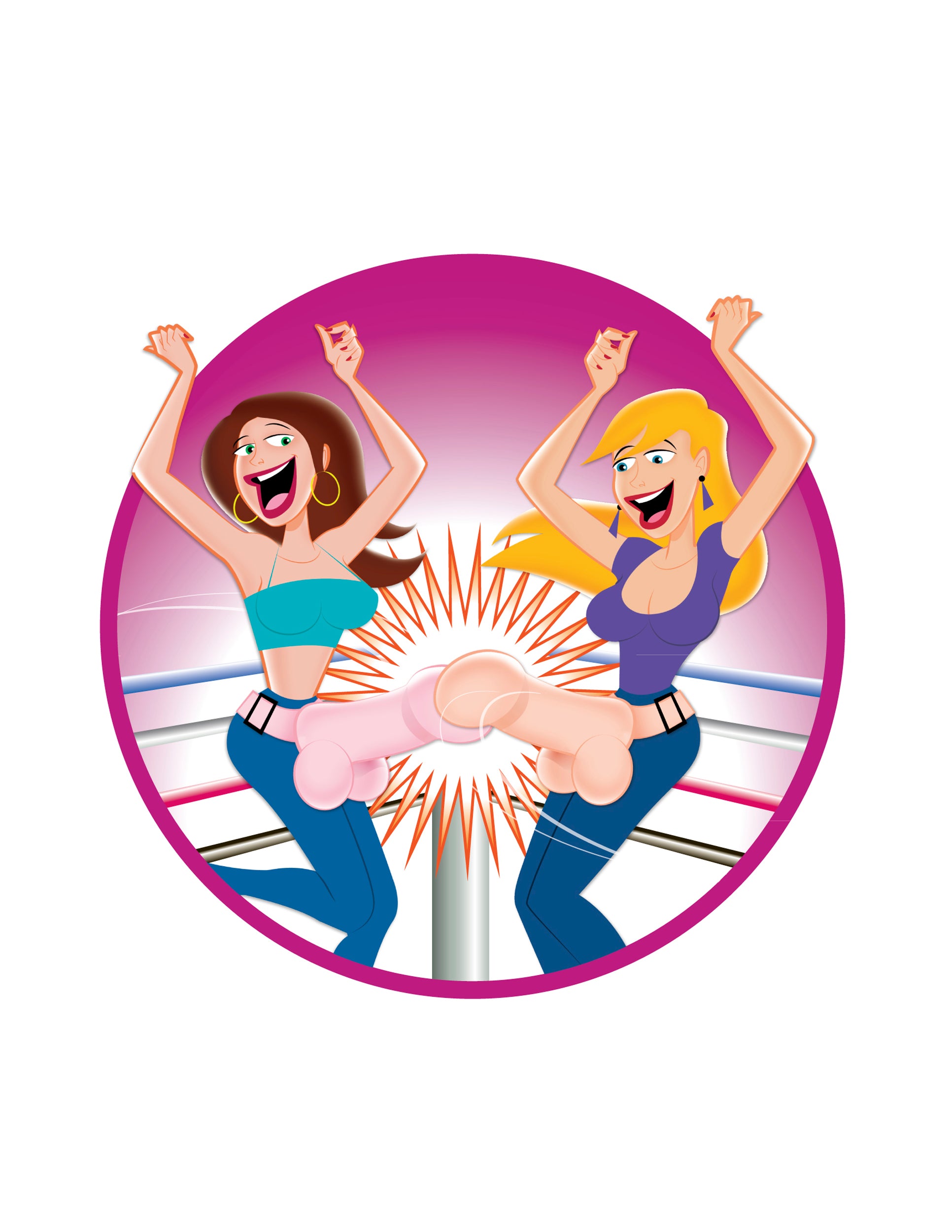 Bachelorette Party Favors - Dueling Dickies