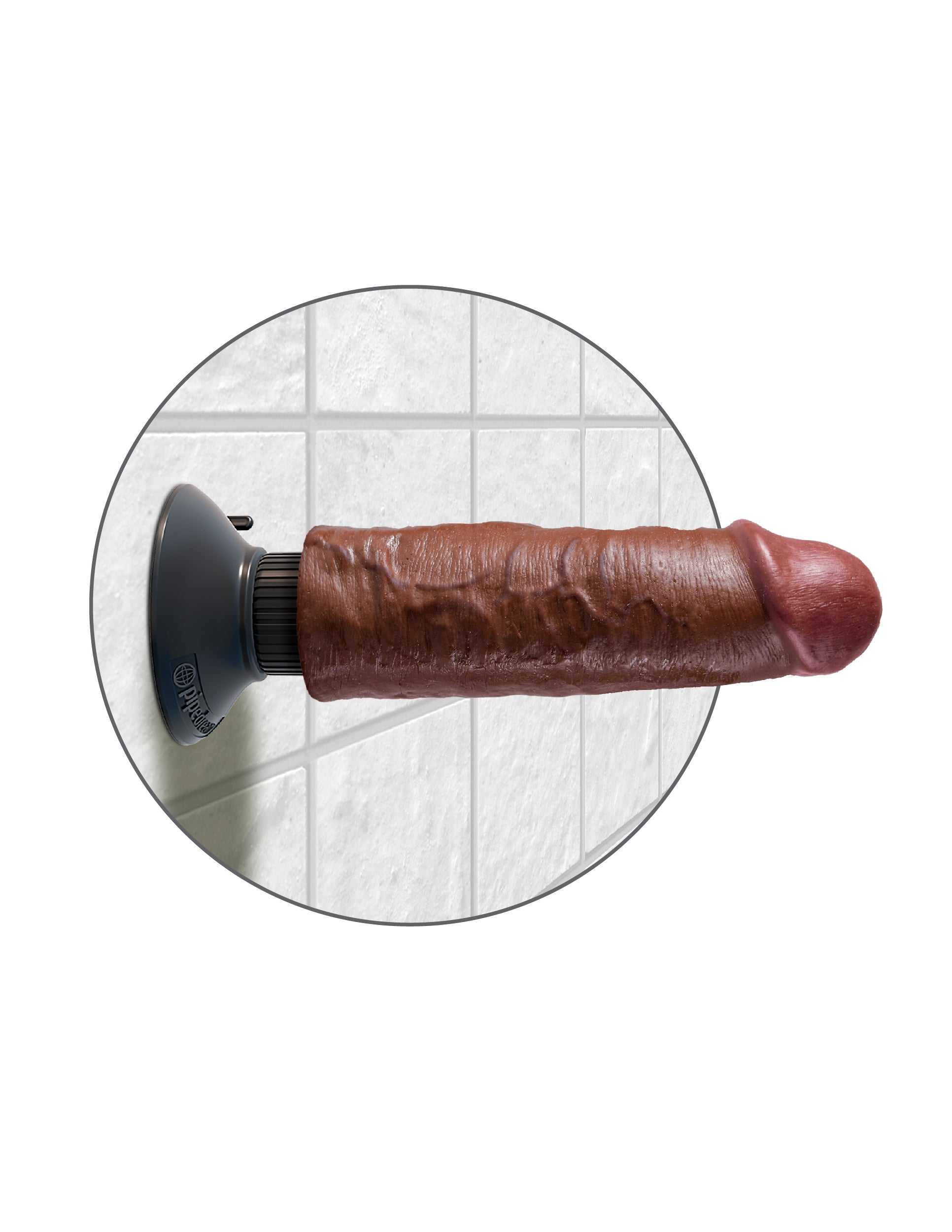 King Cock 6" Vibrating Cock