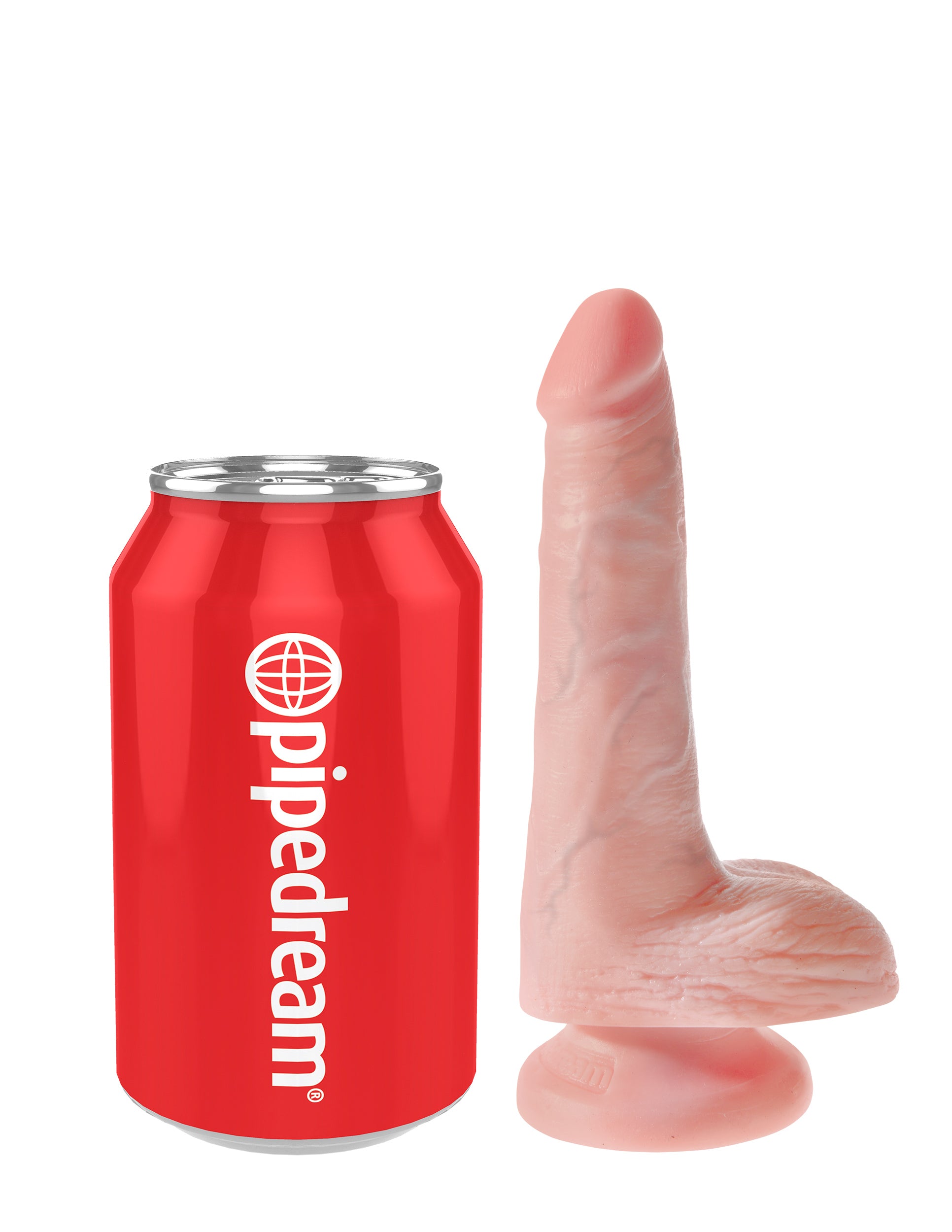 King Cock 6" Cock with Balls