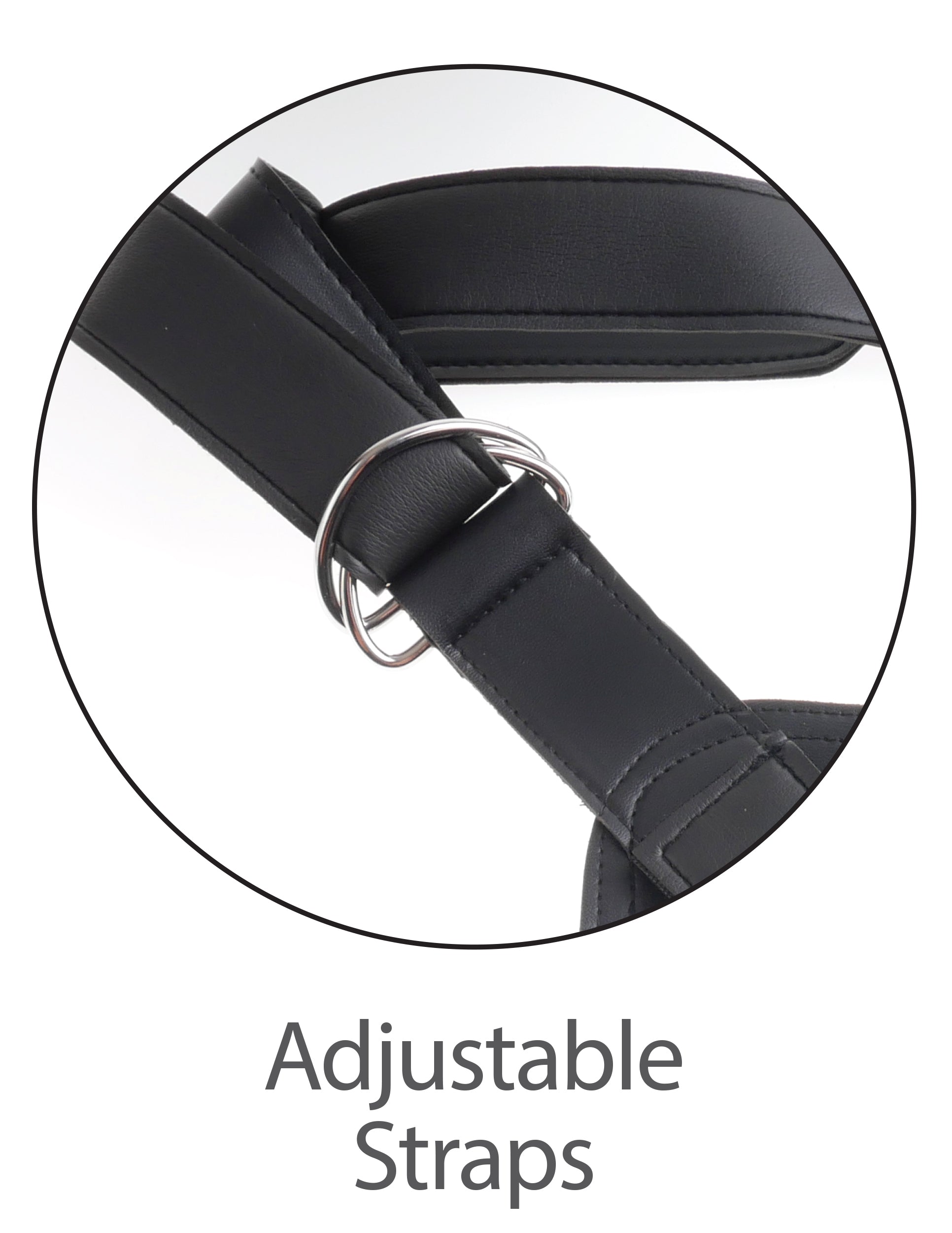 King Cock 7" Uncut with Strap on Harness