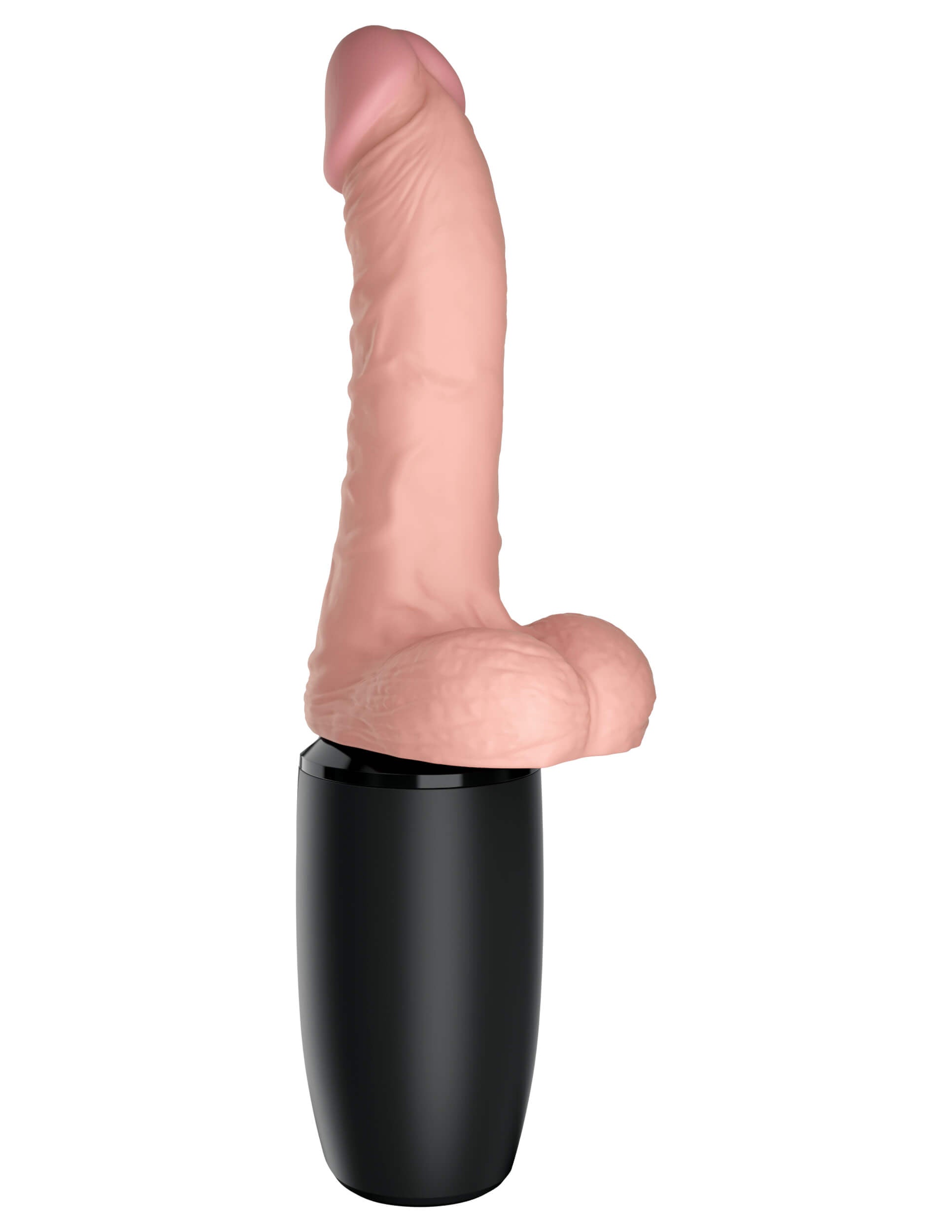 King Cock Plus 6.5" Thrusting Cock with Balls