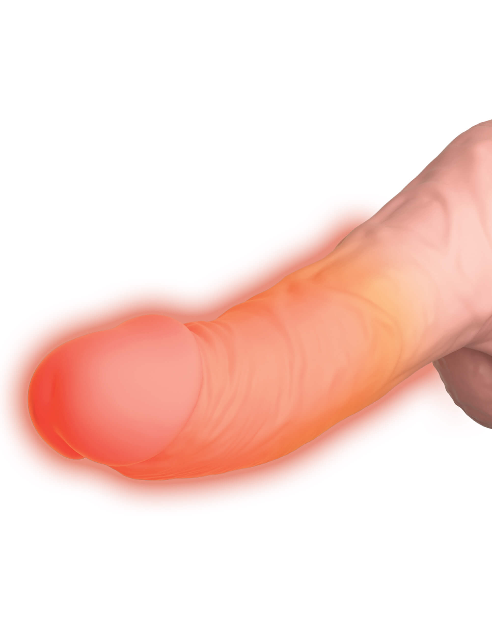 King Cock Plus 6.5" Thrusting Cock with Balls