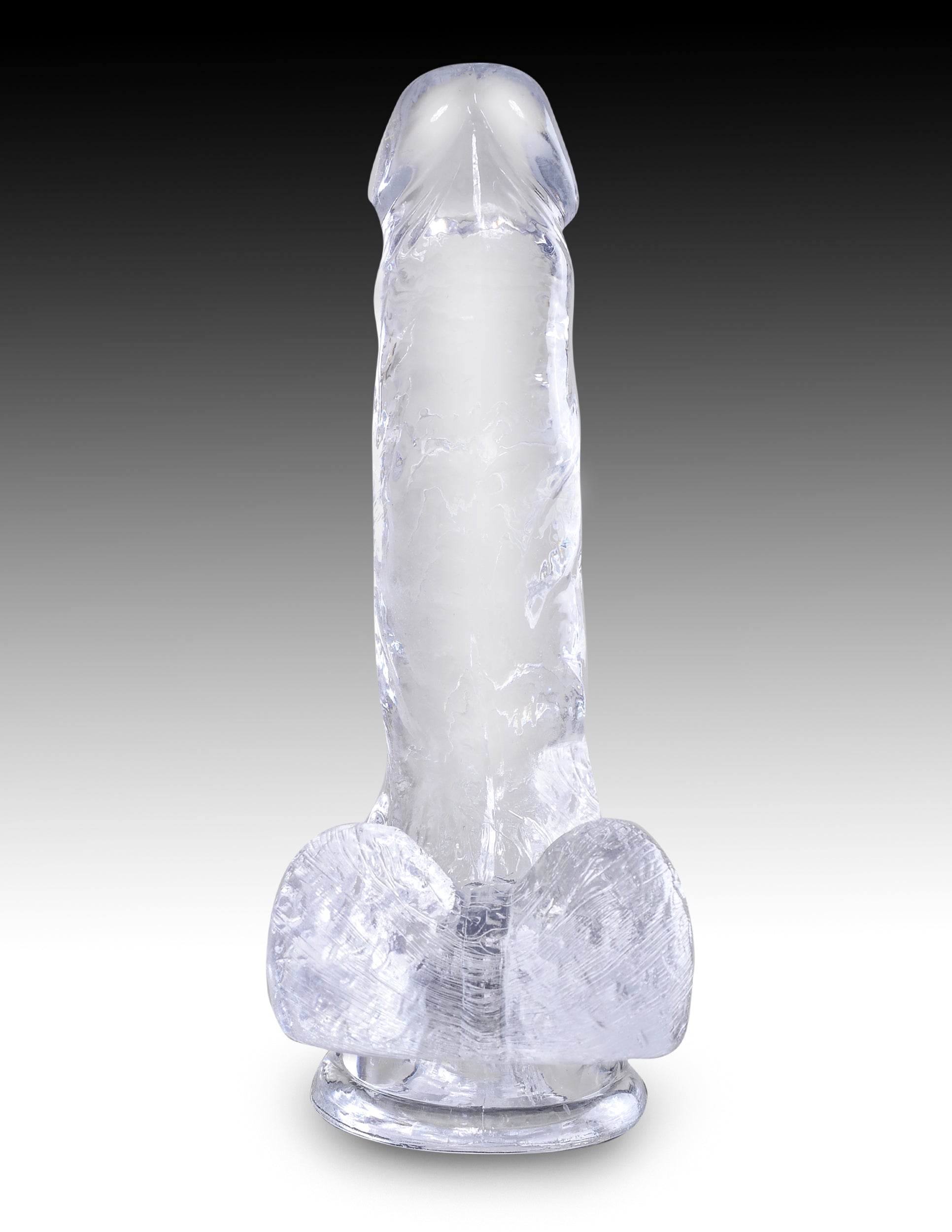 King Cock Clear 6" Cock with Balls