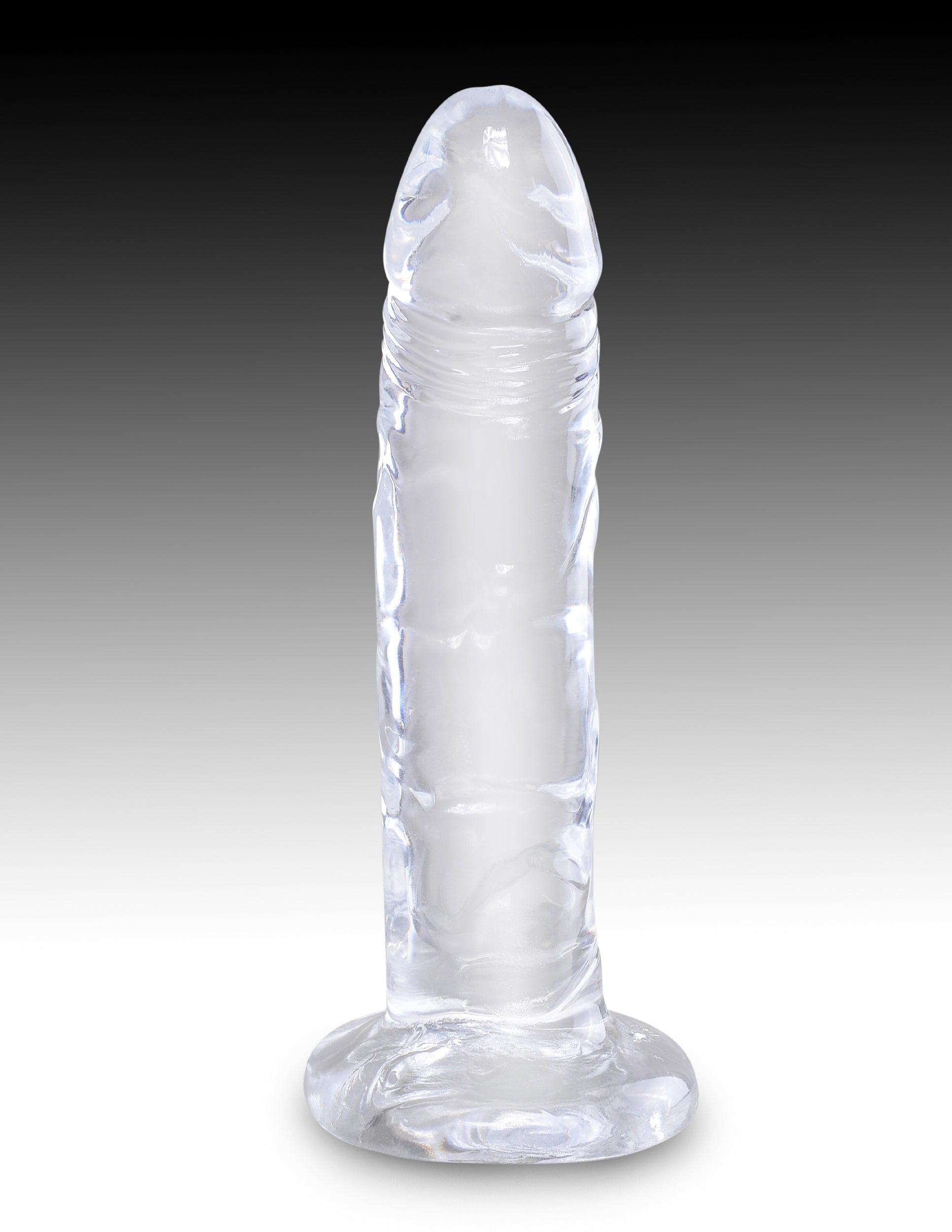 King Cock Clear 6" Cock