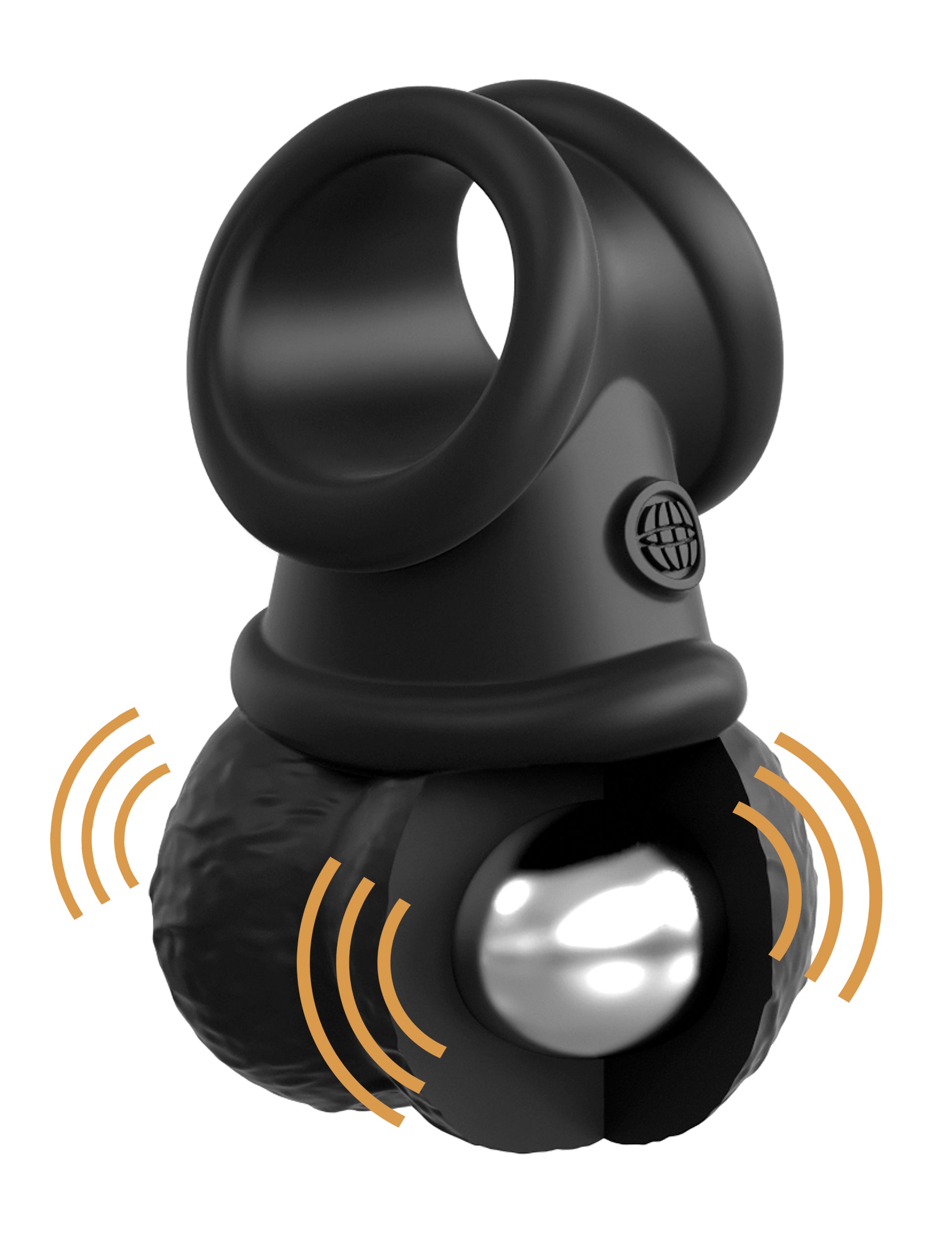 King Cock Elite The Crown Jewels Vibrating Swinging Balls