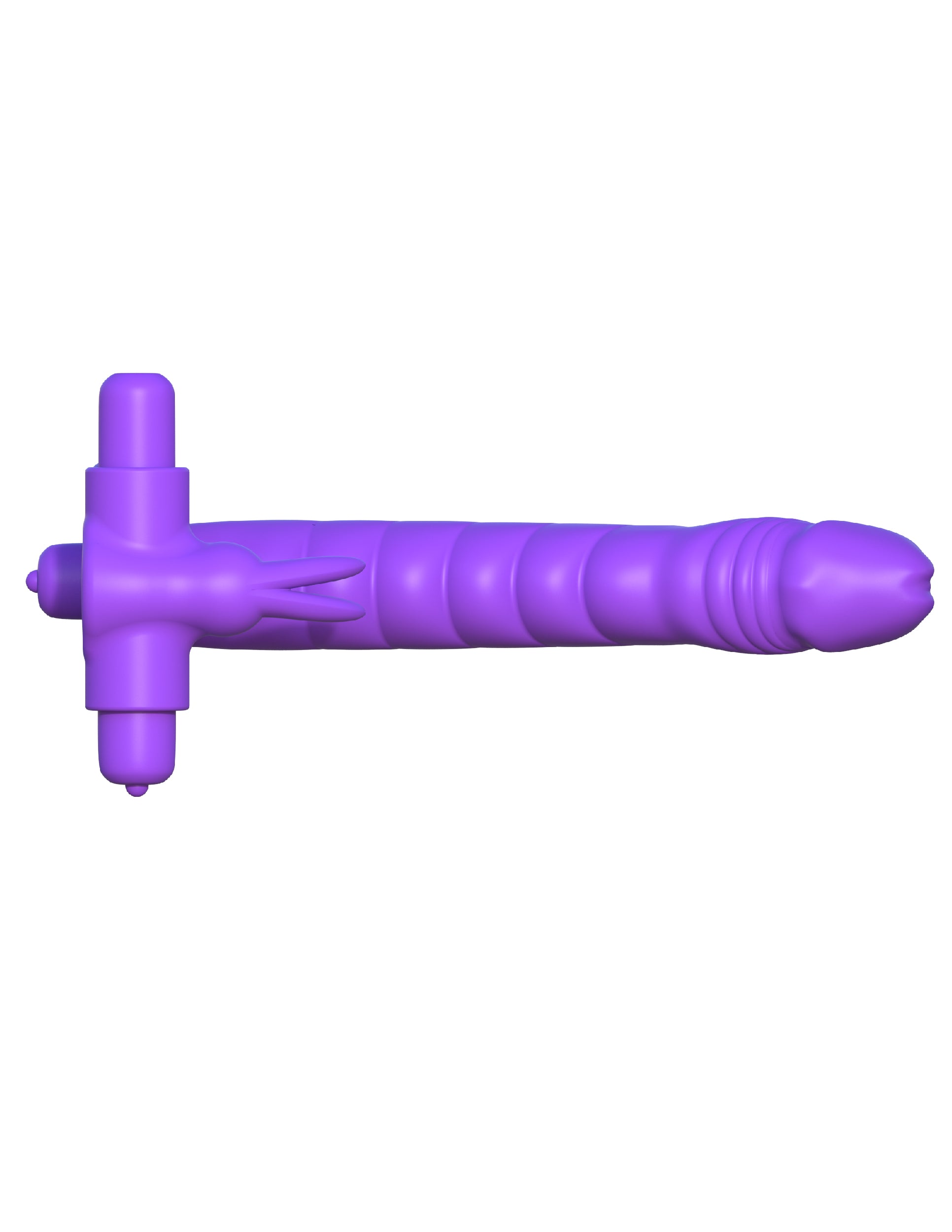 Fantasy C-Ringz - Silicone Double Penetrator Rabbit
