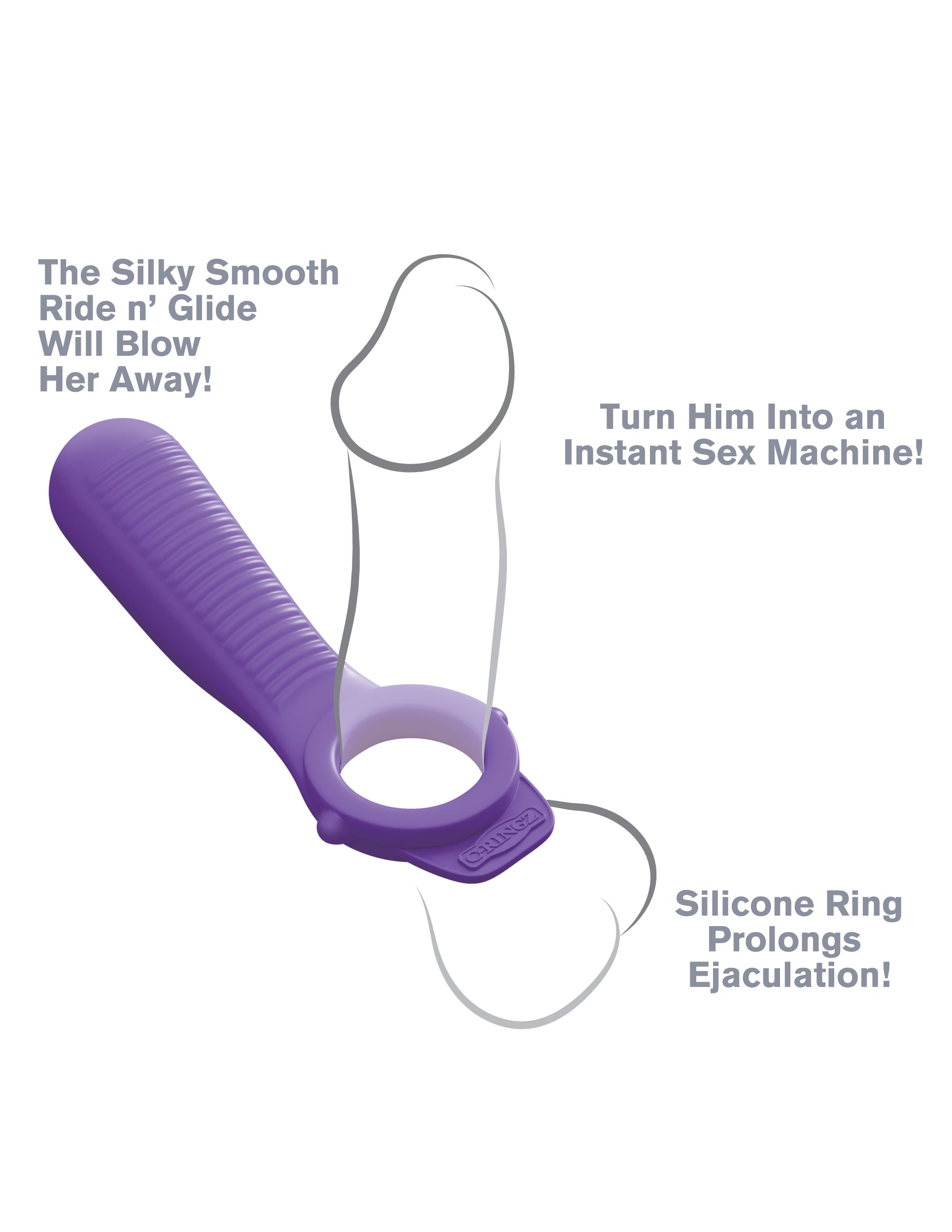Fantasy C-Ringz - Ride N' Glide Couples Ring