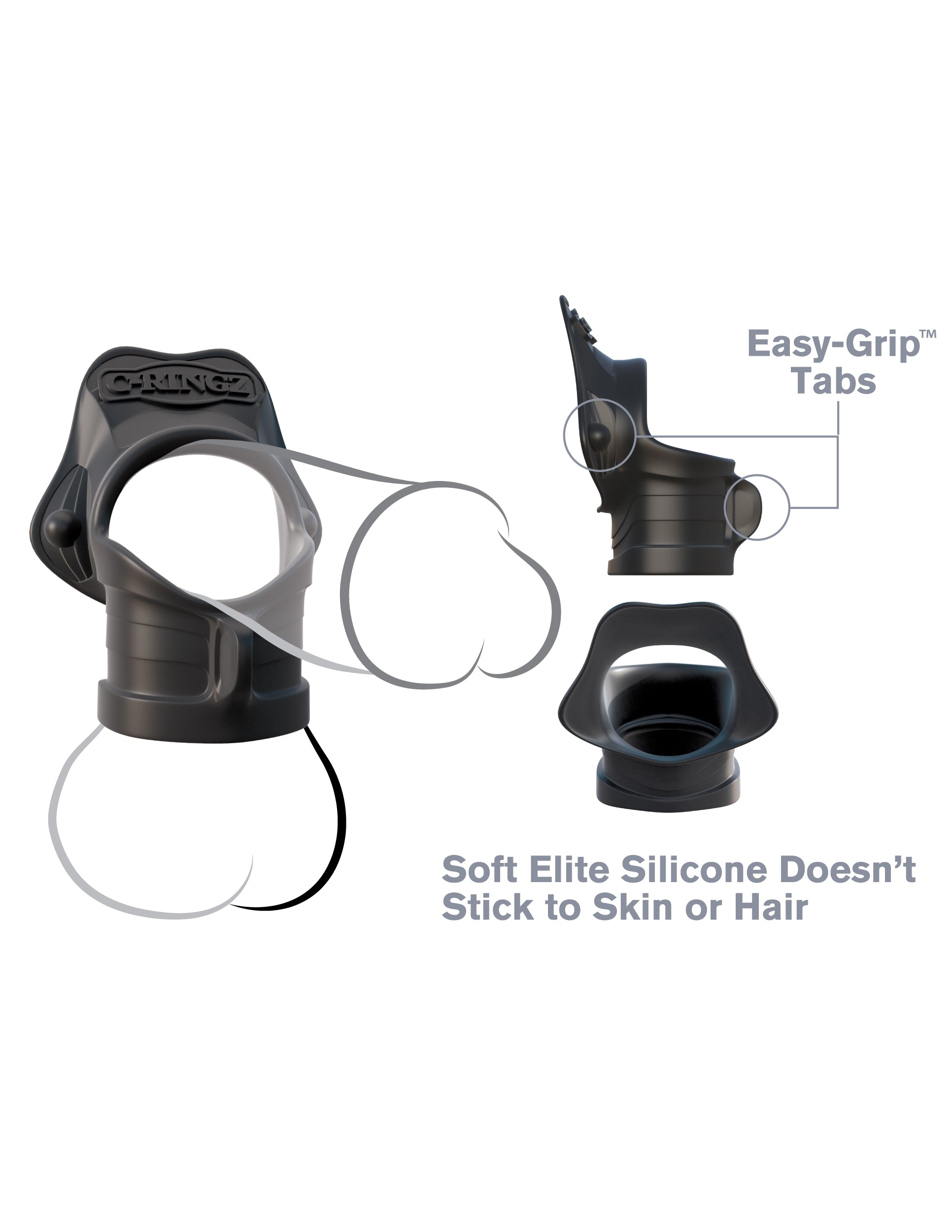 Fantasy C-Ringz - Rock Hard Ring & Ball Stretcher