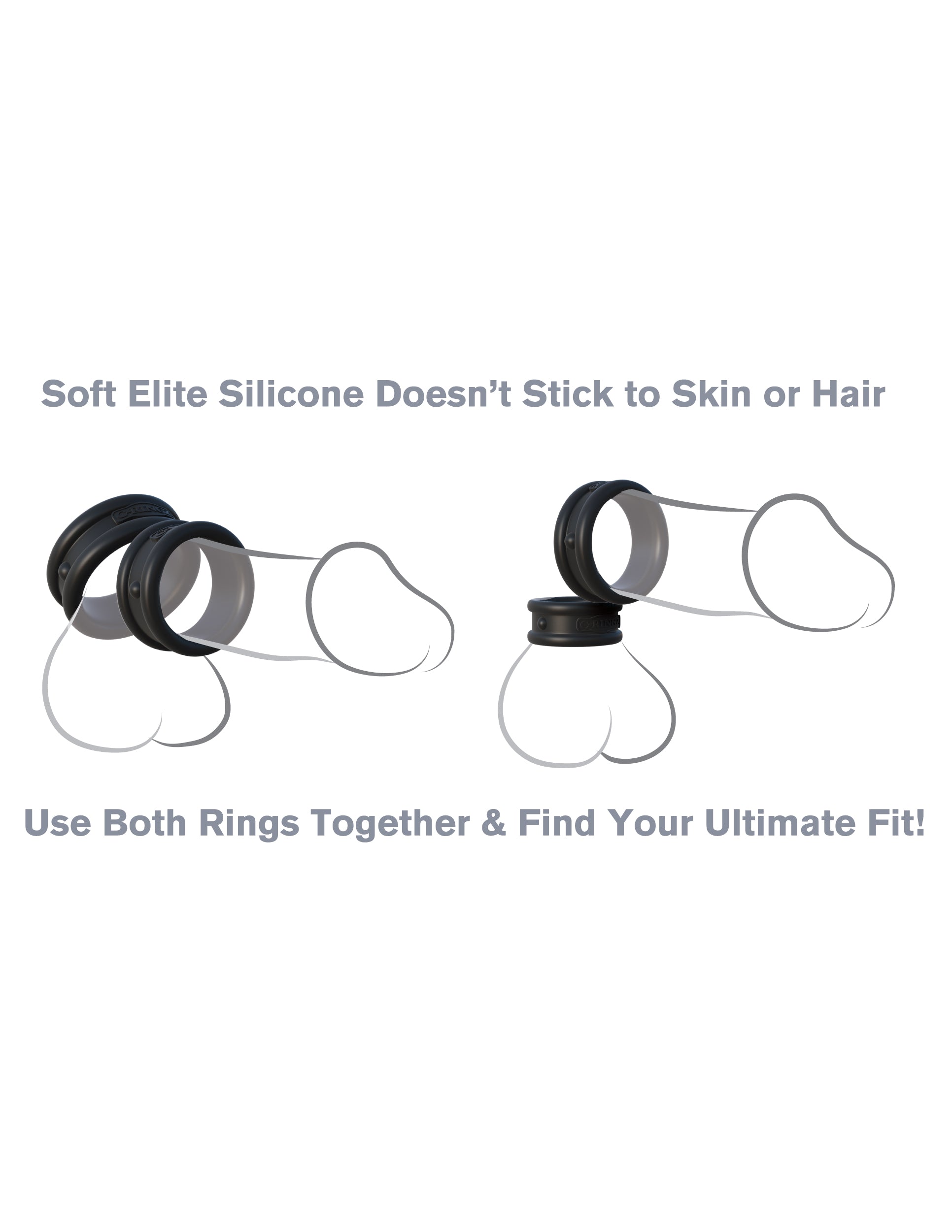 Fantasy C-Ringz - Max-Width Silicone Rings