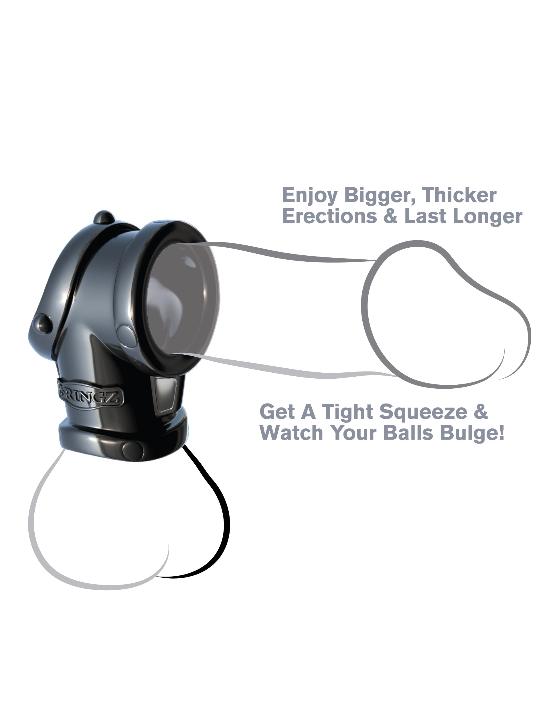 Fantasy C-Ringz - Cock Pipe With Ball-Stretcher