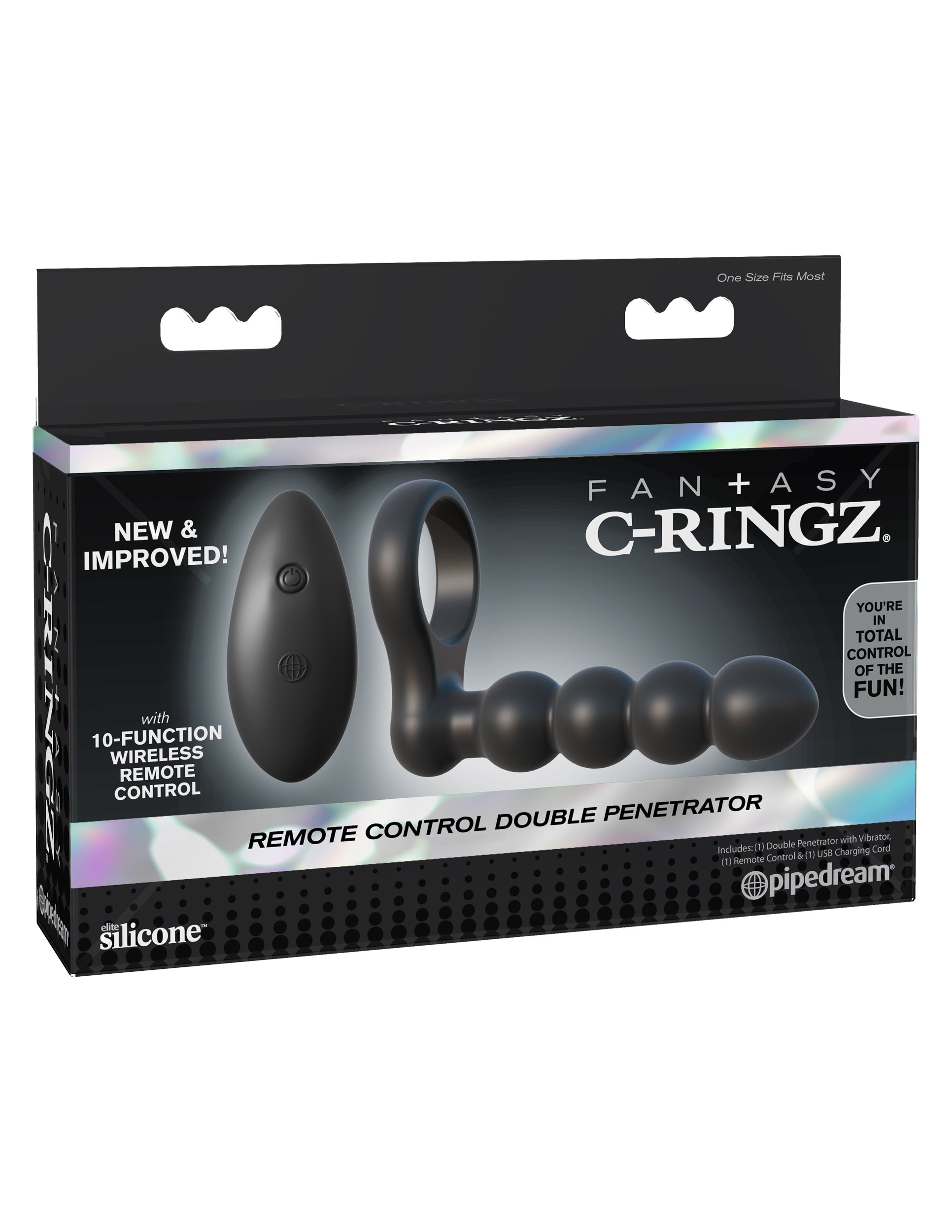 Fantasy C-Ringz - Remote Control Double Penetrator
