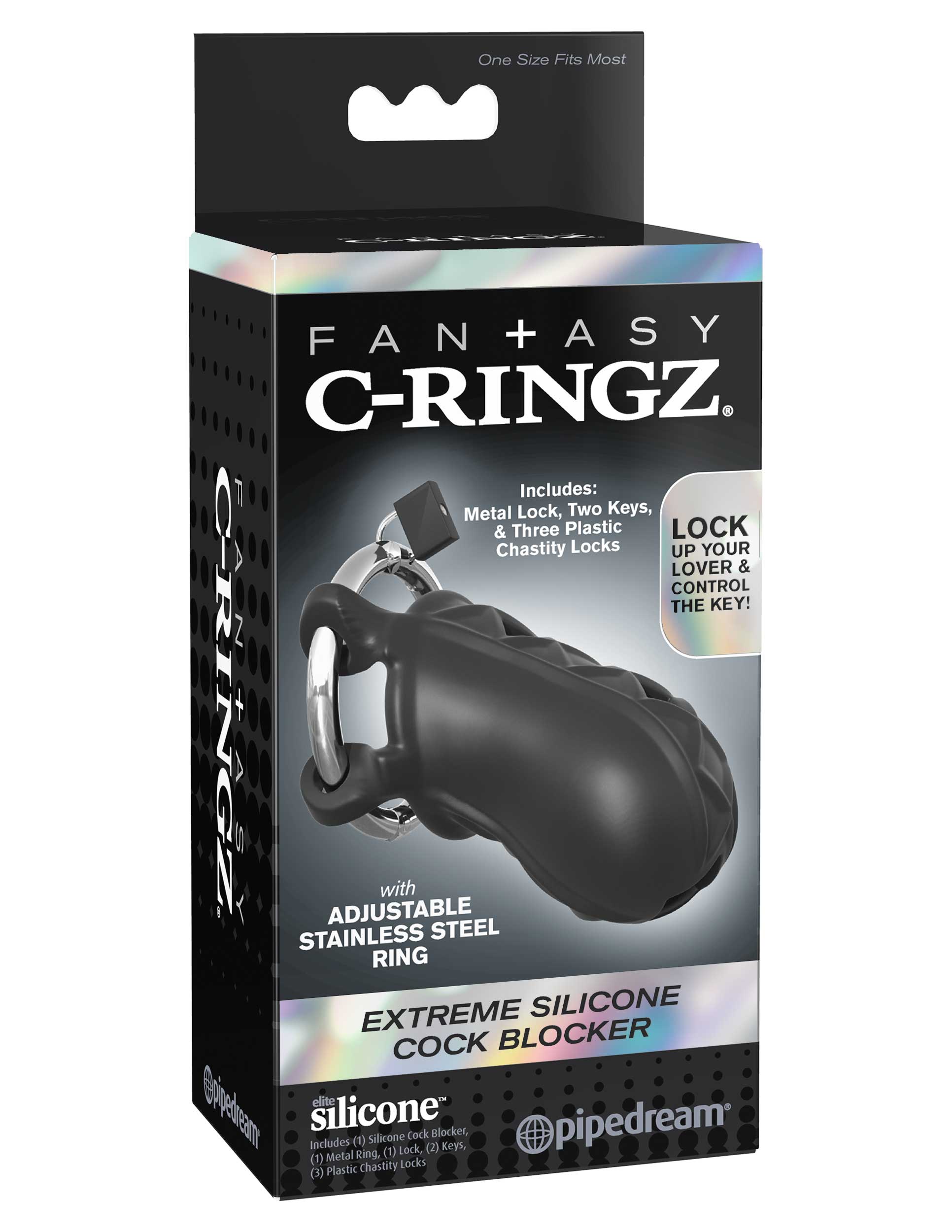Fantasy C-Ringz - Extreme Silicone Cock Blocker