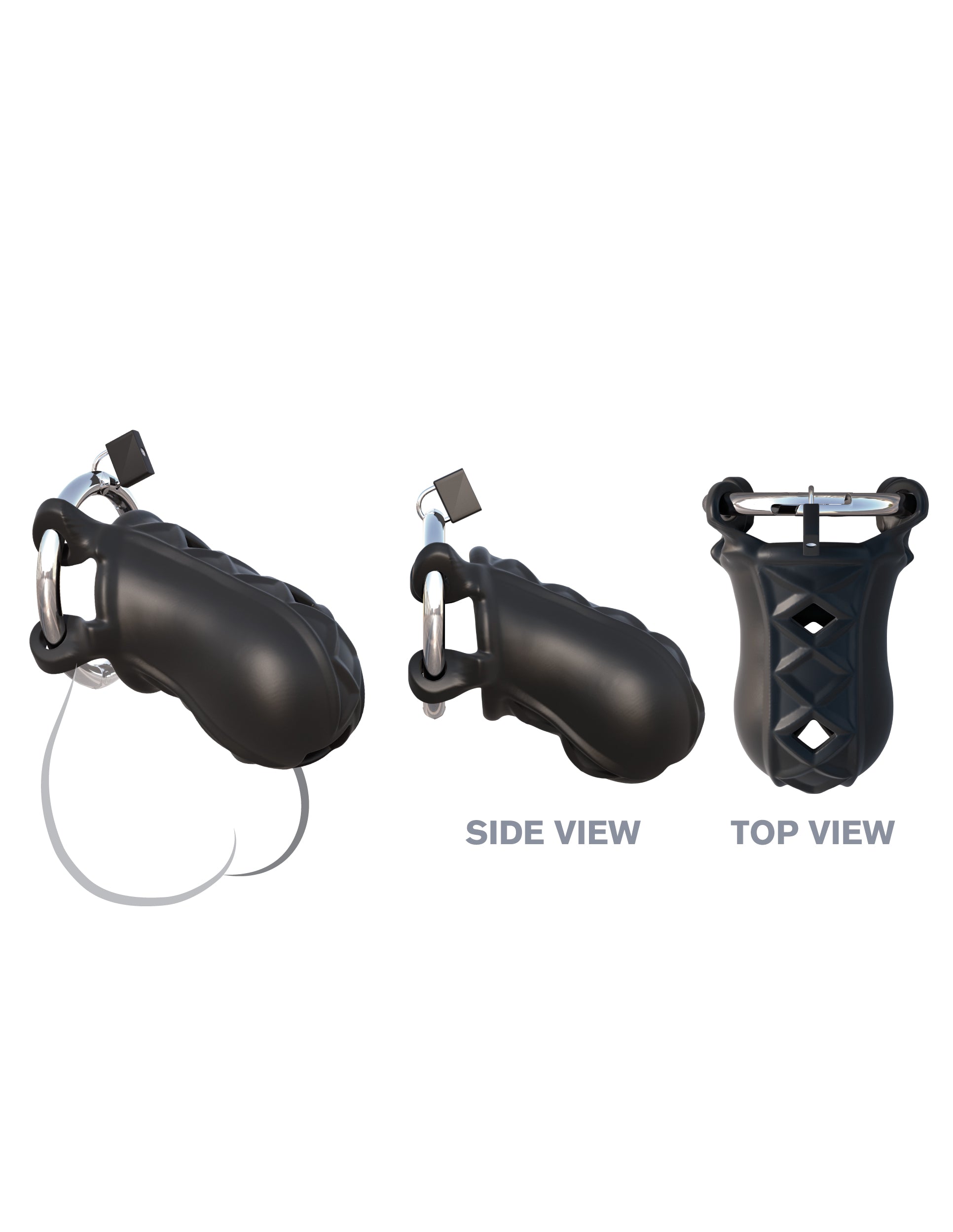 Fantasy C-Ringz - Extreme Silicone Cock Blocker