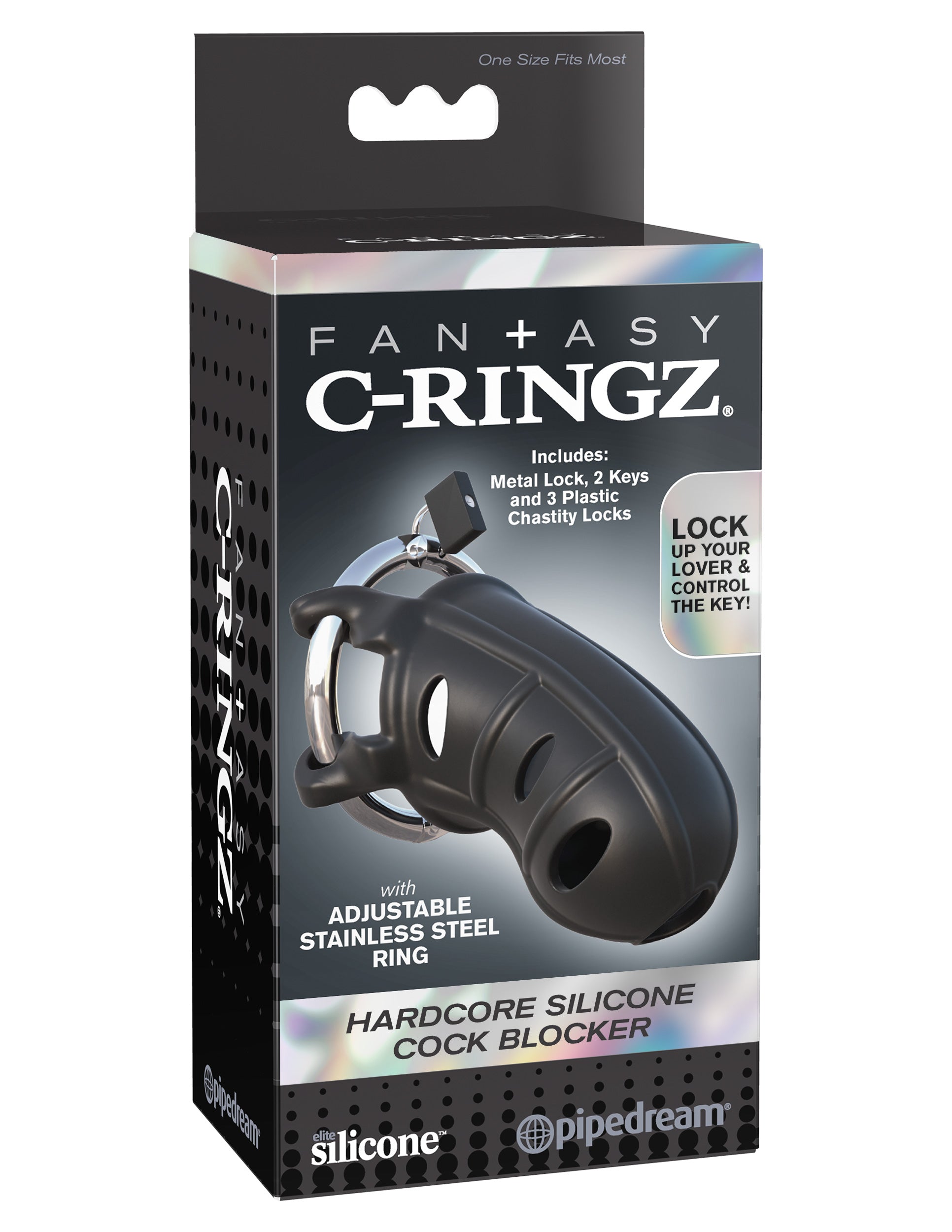 Fantasy C-Ringz - Hardcore Silicone Cock Blocker