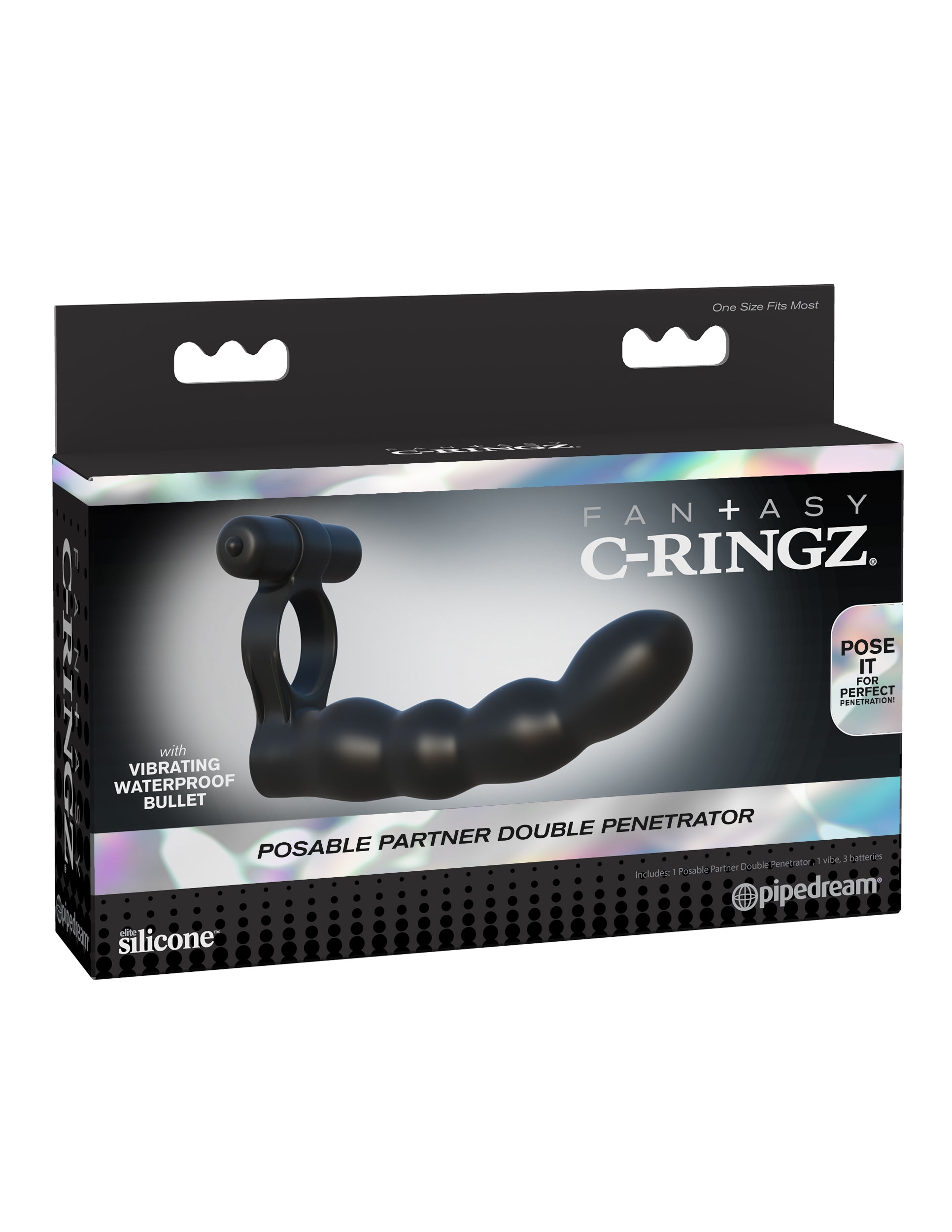 Fantasy C-Ringz - Posable Partner Double Penetrator