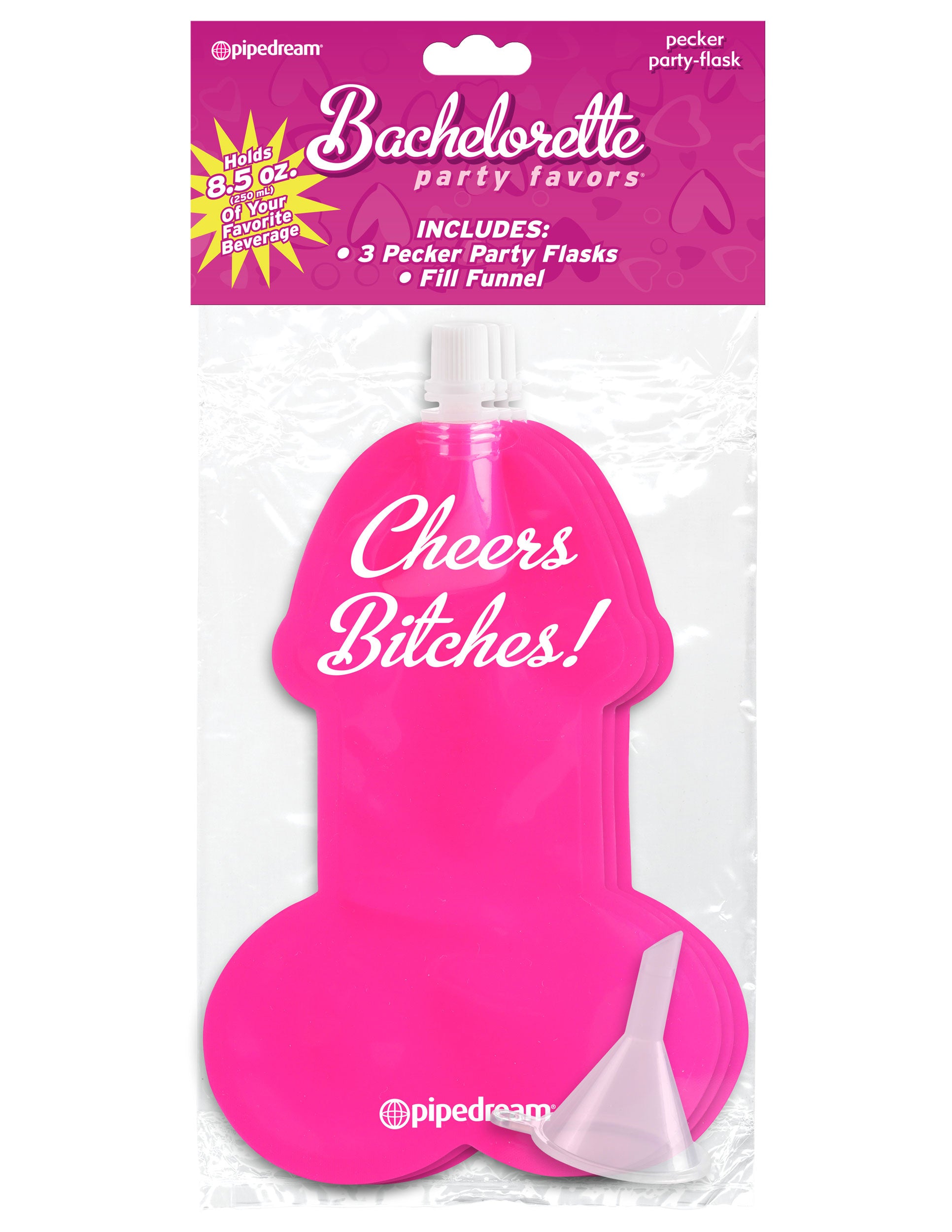 Bachelorette Party Favors - Pecker Party Flask