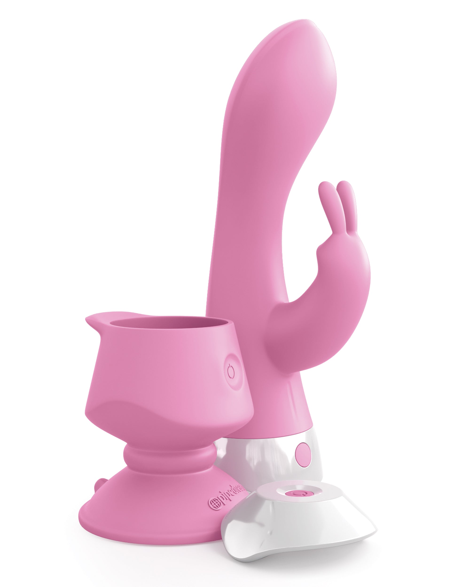 3Some Wall Banger Rabbit - Pink Pipedream Products 3Some Wall Banger Rabbit - Pink Pipedream Products