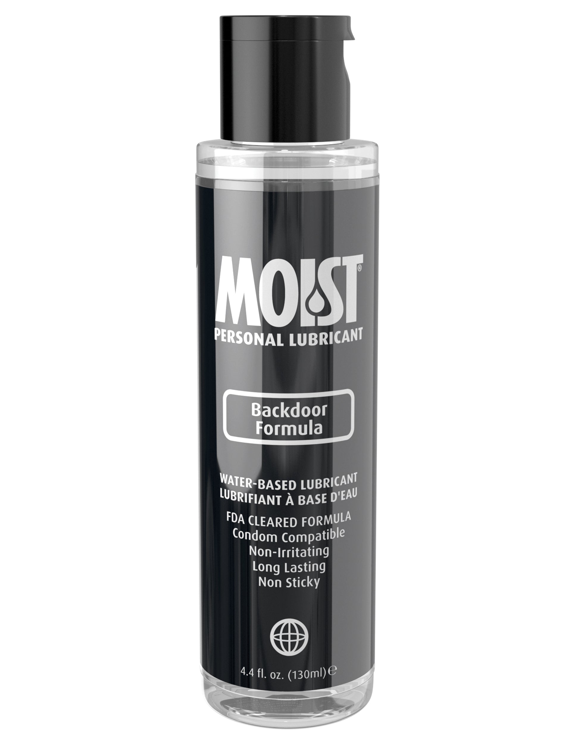 Moist Personal Lubricant - Backdoor Formula 4.4 oz Pipedream Products Moist Personal Lubricant - Backdoor Formula 4.4 oz Pipedream Products