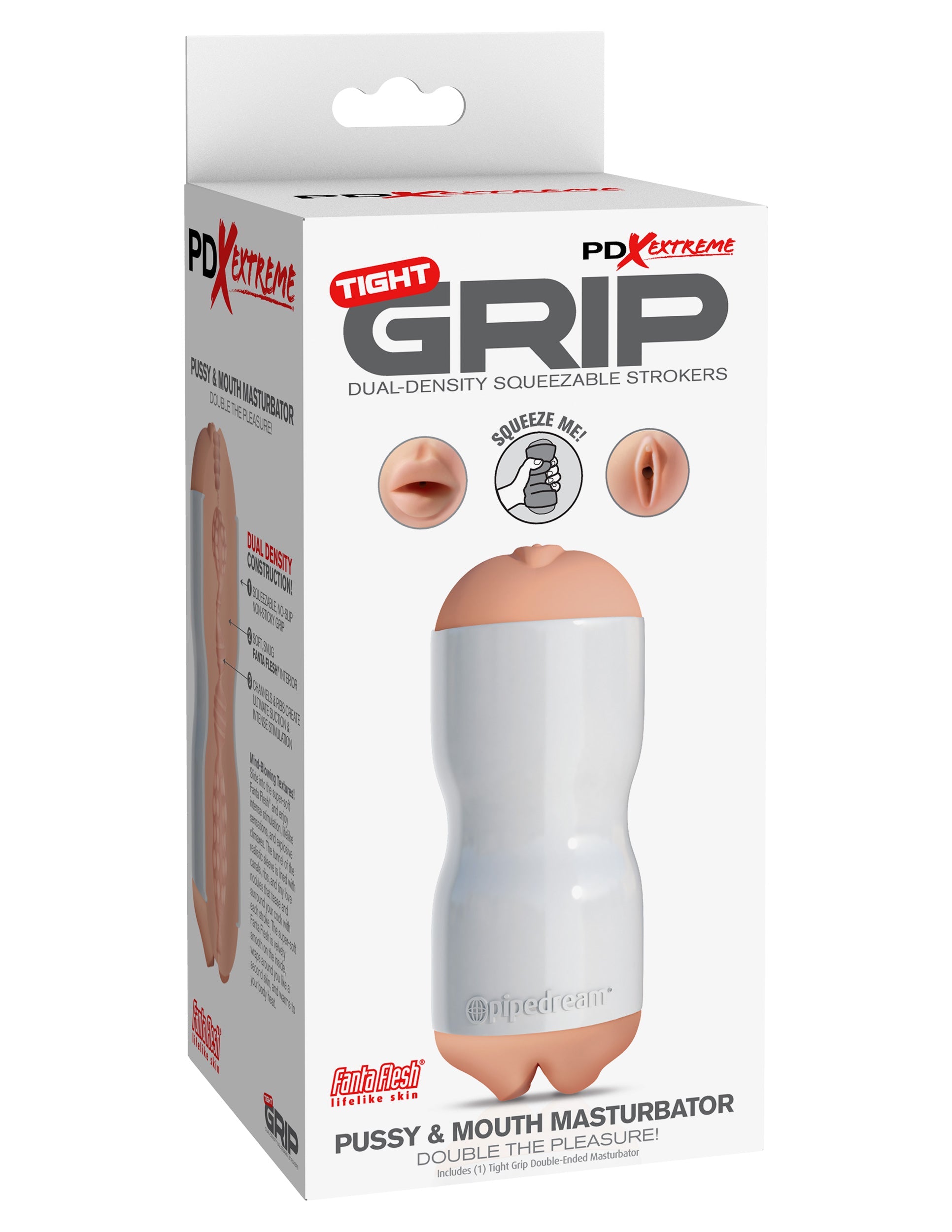 PDX Extreme - Tight Grip Pussy & Mouth Masturbator