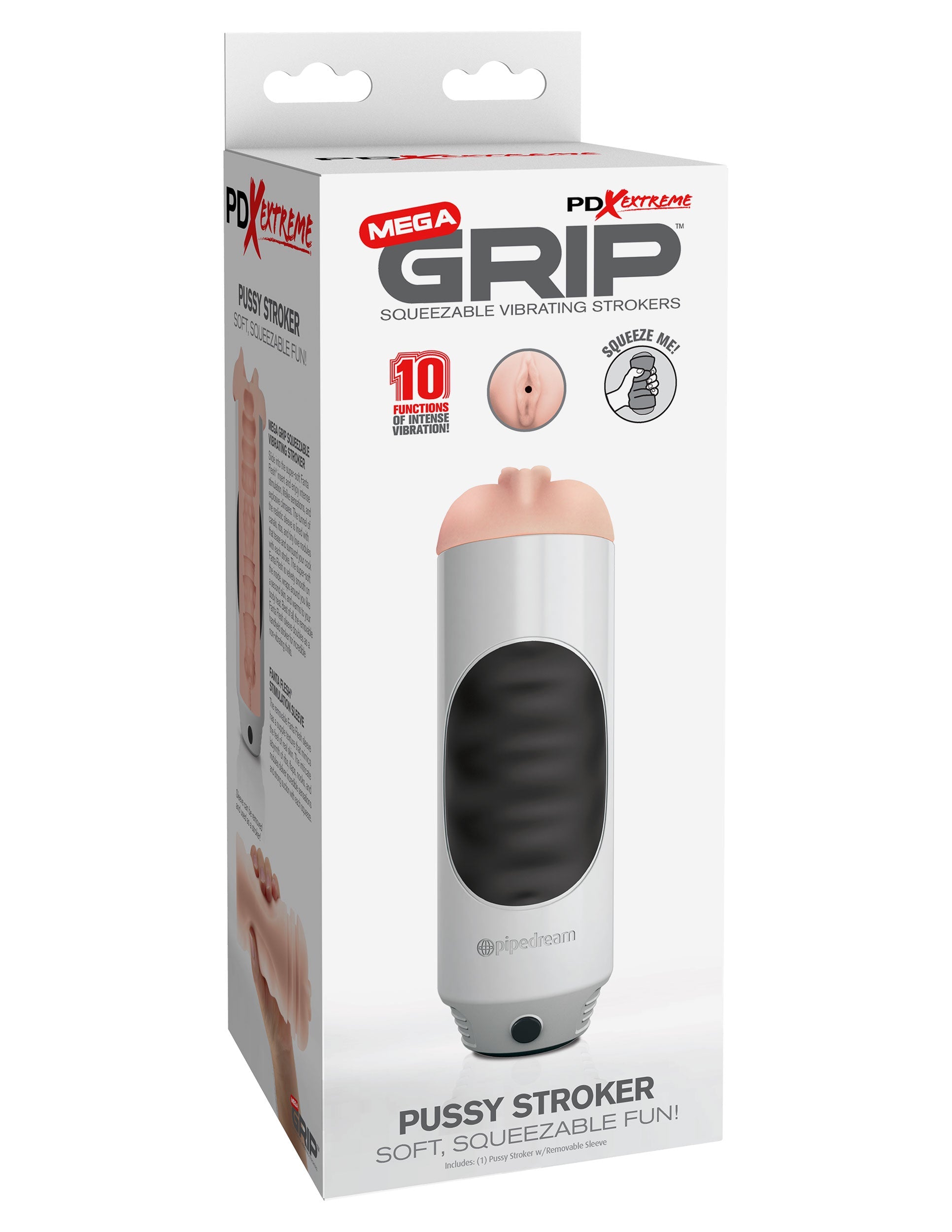 PDX Extreme - Mega Grip Vibrating Stroker Pussy